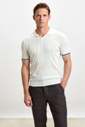 White Cotton Dawlish Knitwear