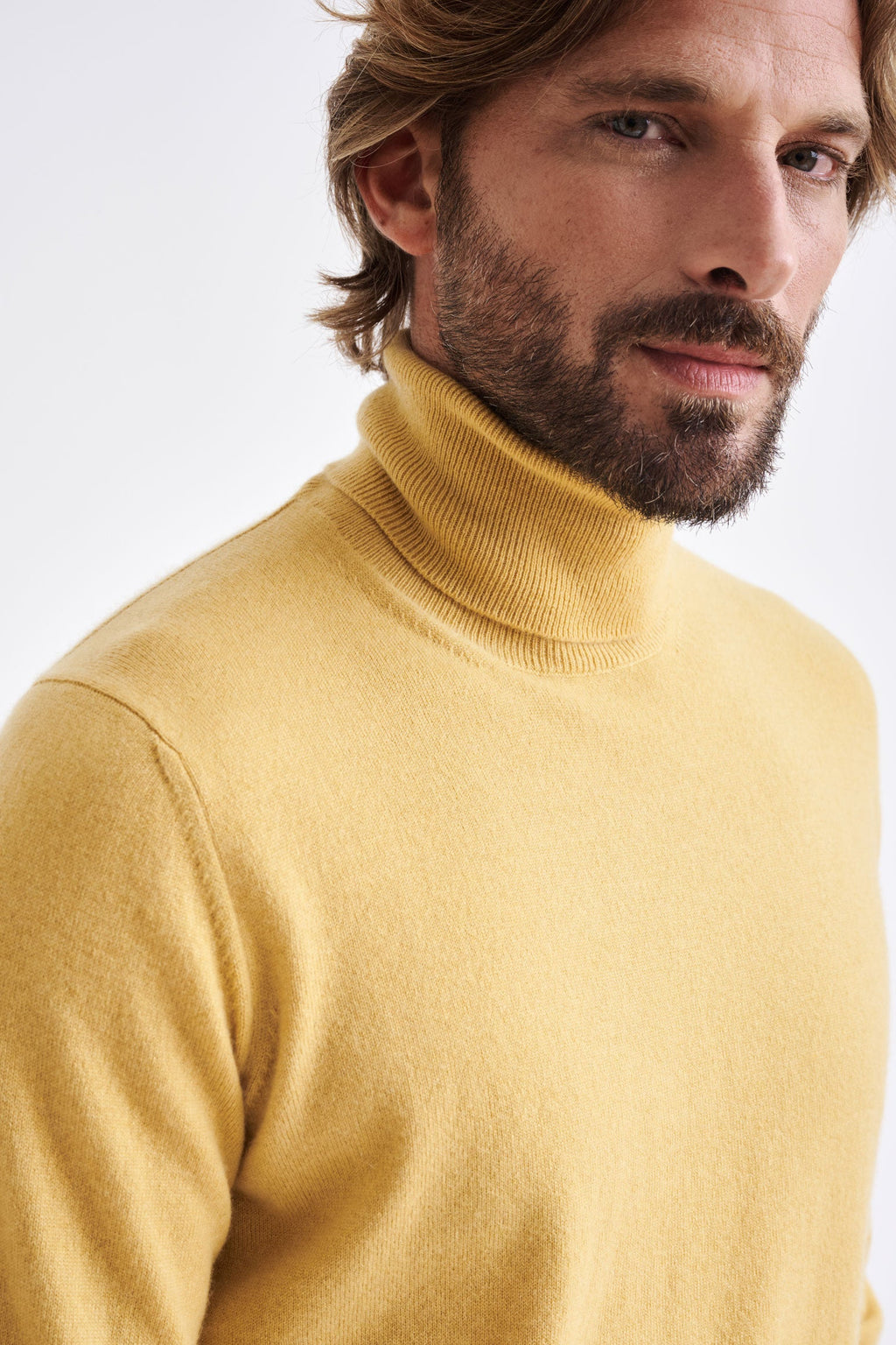 Beeswax Wool & Cashmere Drumberg Rollneck Knit — detail 2