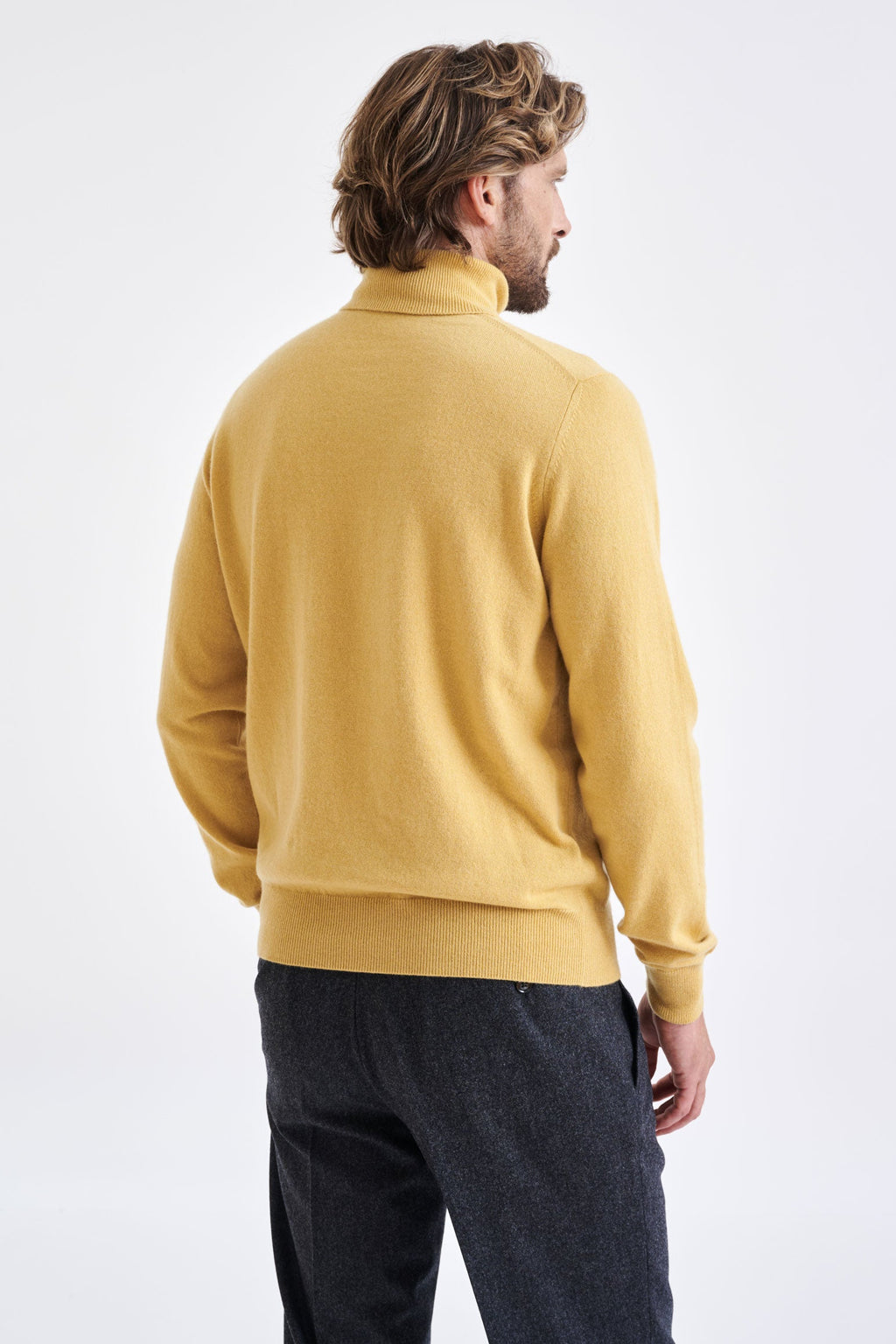 Beeswax Wool & Cashmere Drumberg Rollneck Knit — detail 3