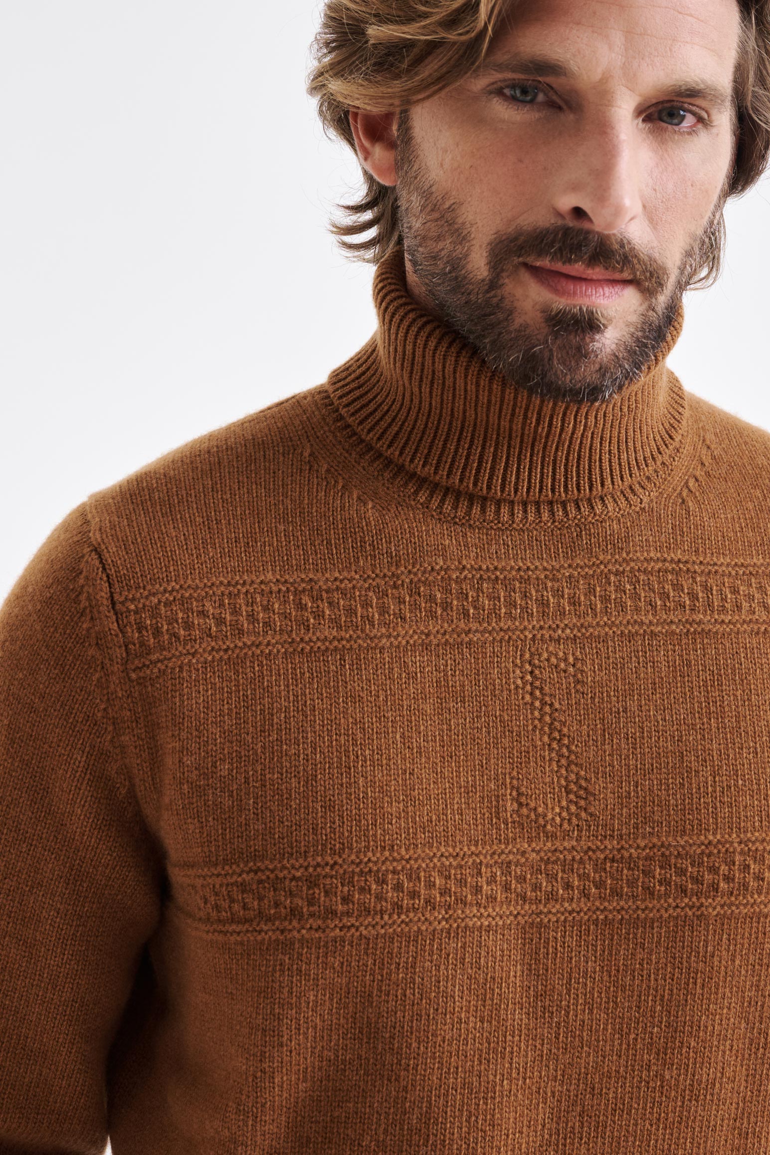 Camel Wool & Cashmere Glamis Knitwear — detail 3