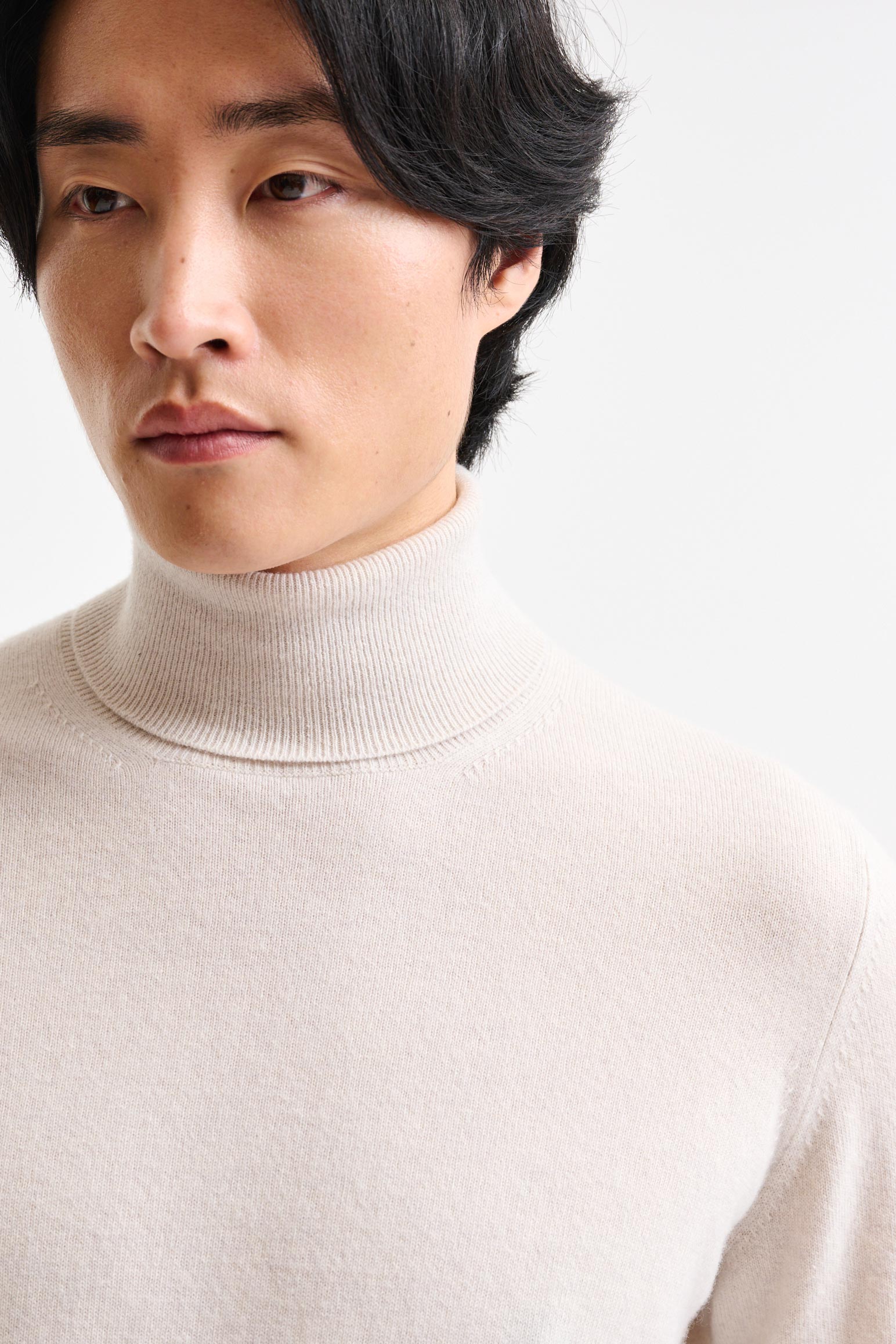Off-White Cashmere & Wool Drumberg Rollneck Knitwear — detail 1