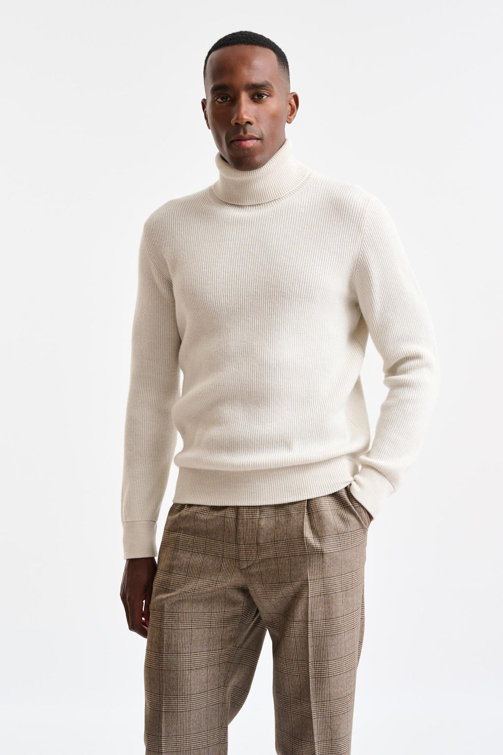 Off-White Cashmere Rochester Rollneck Knitwear — detail 1