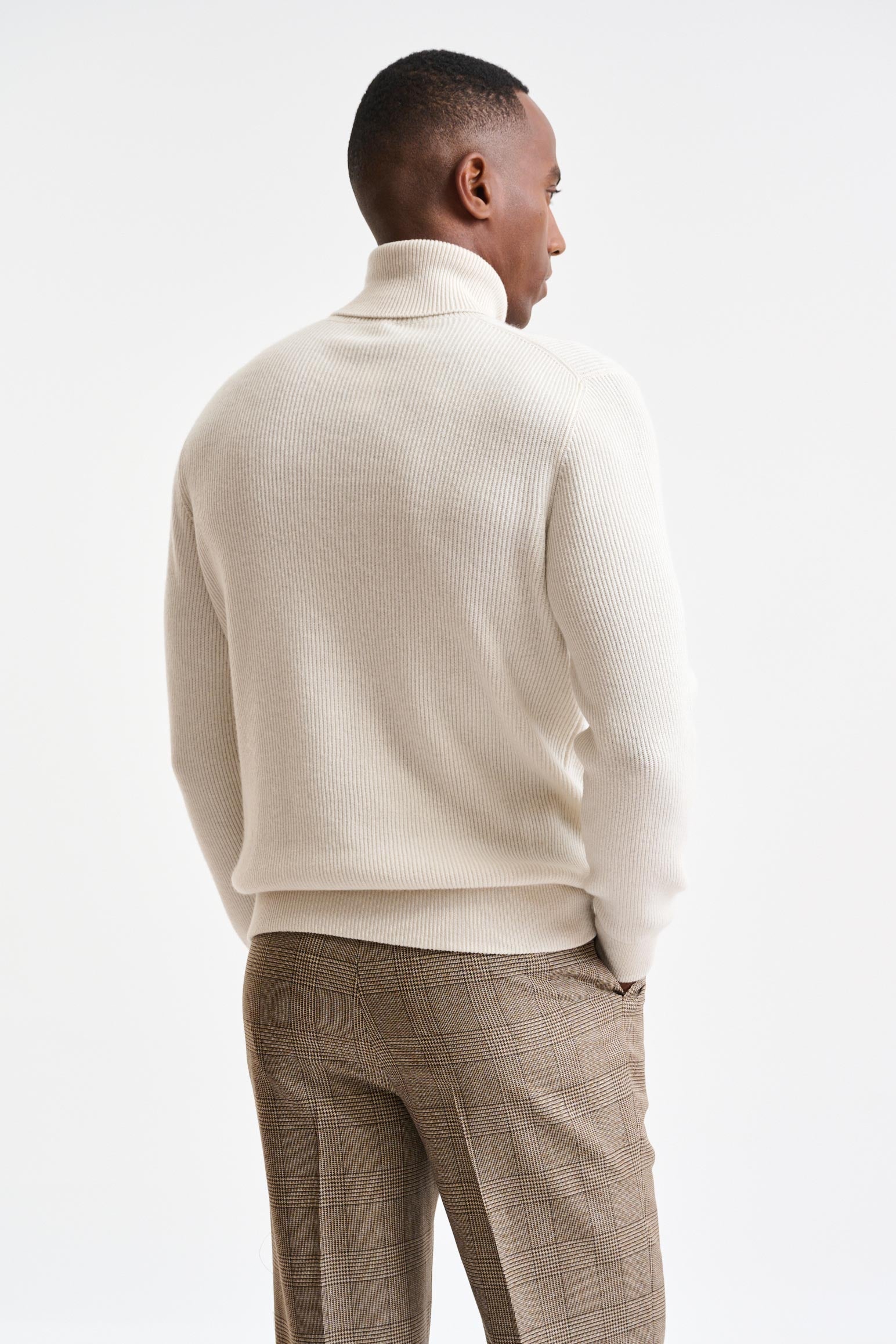 Off-White Cashmere Rochester Rollneck Knitwear — detail 3