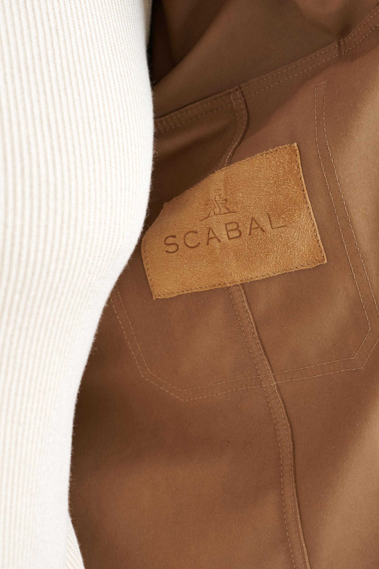 Light Brown Hexham Goat Suede Shirt Jacket — detail 4