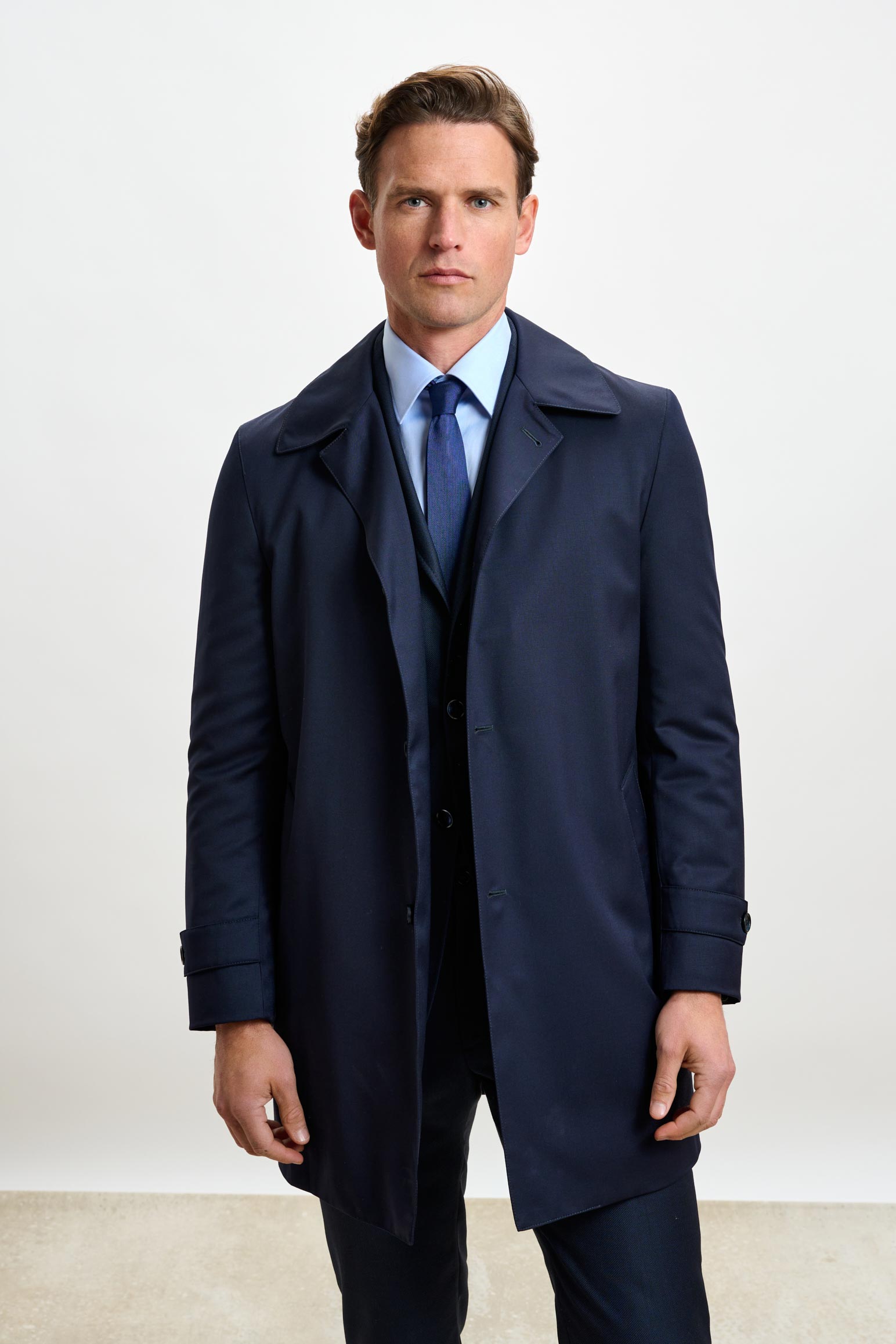 Navy Lomond Raincoat