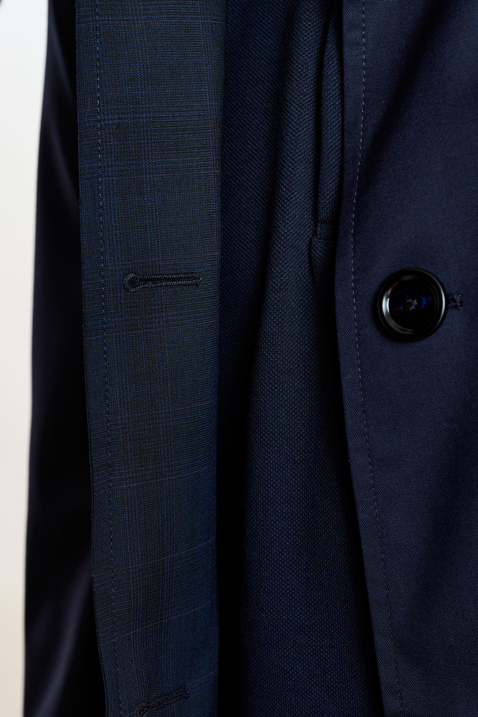 Navy Lomond Reversible Raincoat — detail 4