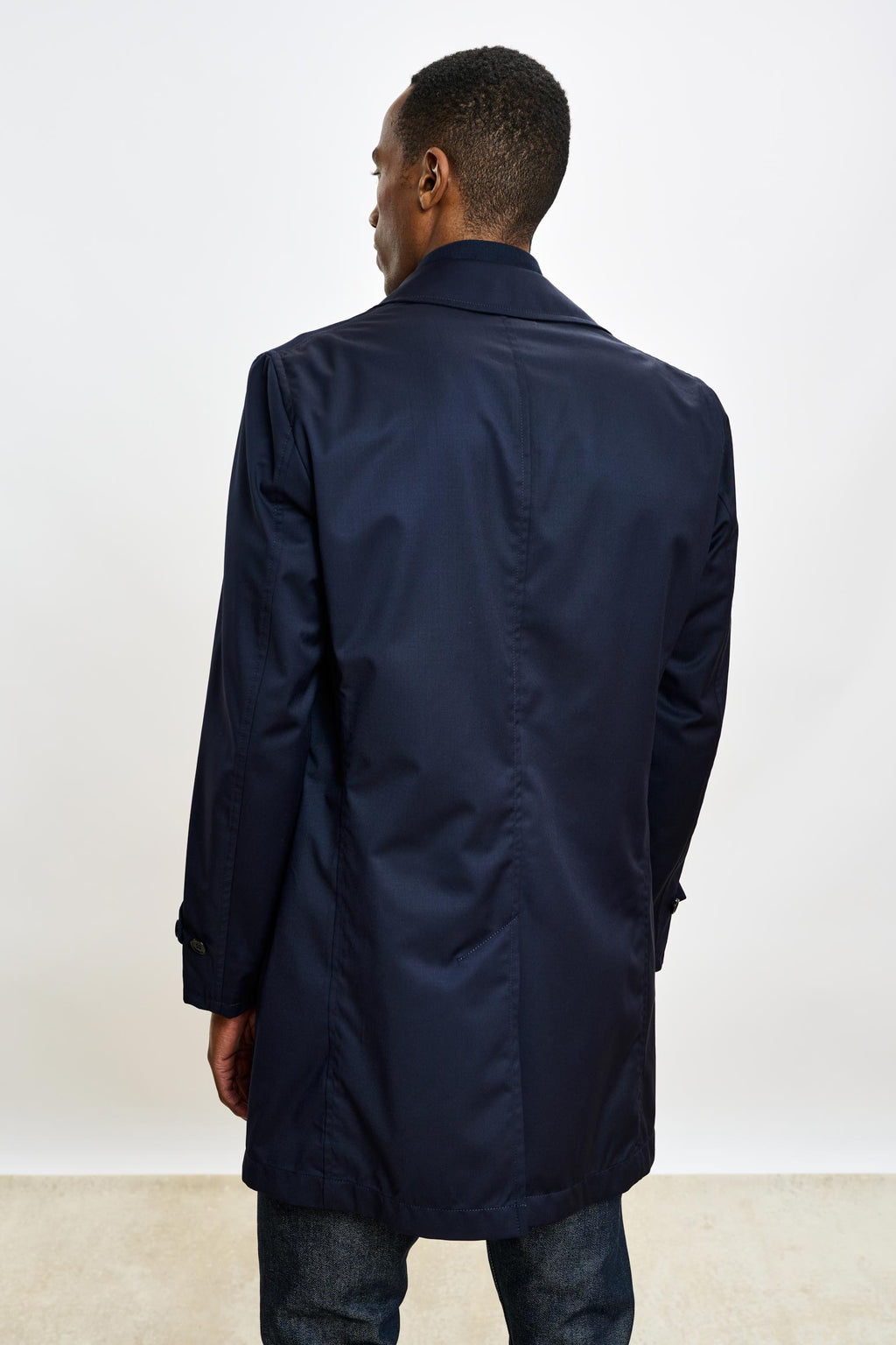 Navy Lomond Reversible Raincoat — detail 5