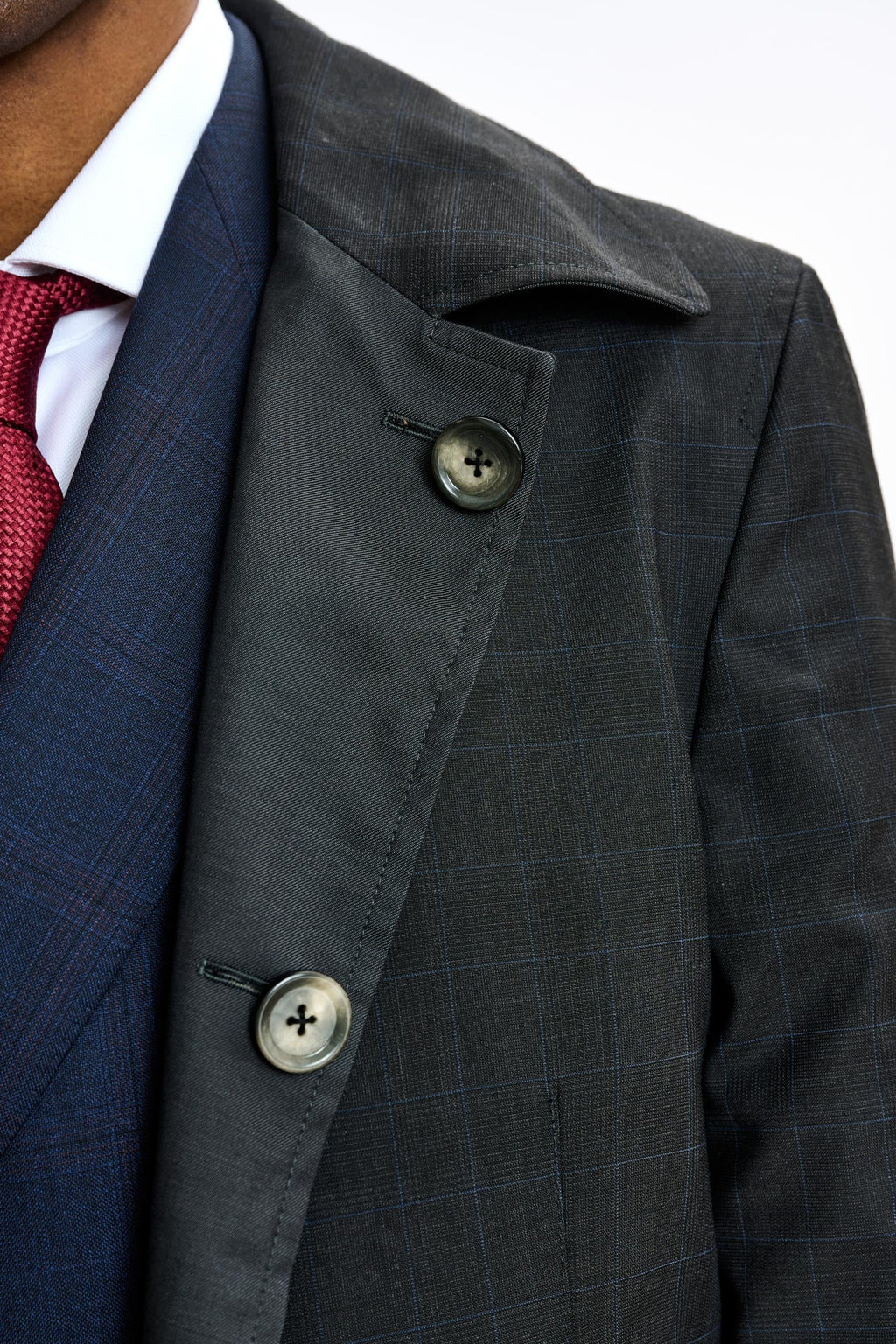 Dark Grey Lomond Reversible Raincoat — detail 6