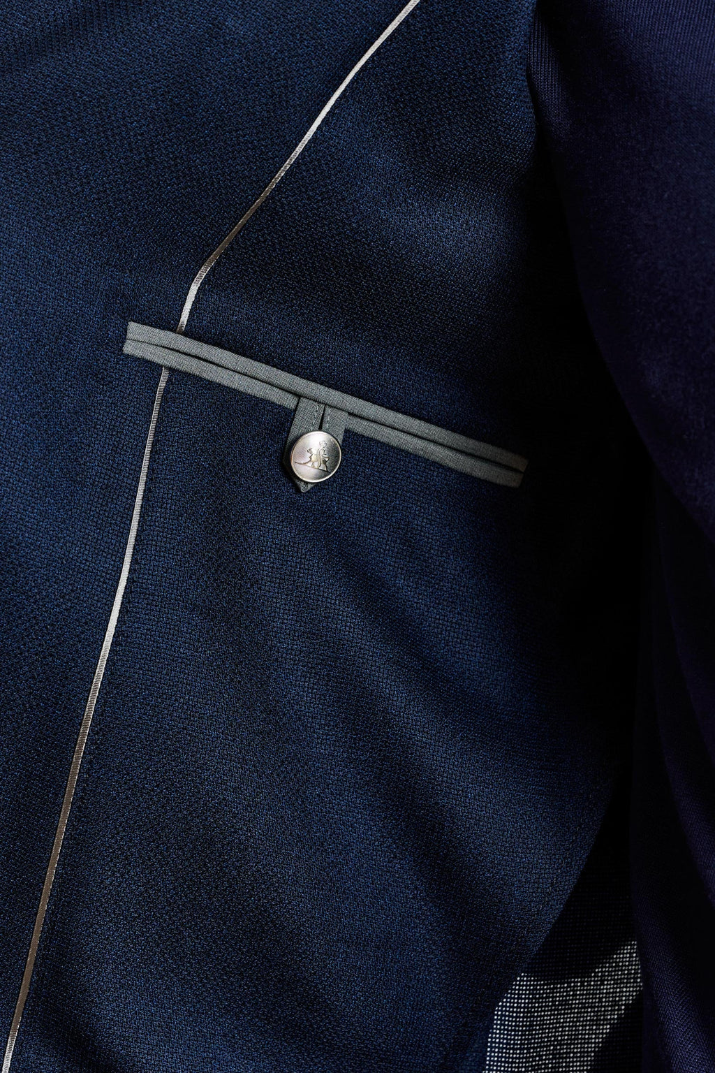 Navy Exmoor Safari Jacket — detail 6