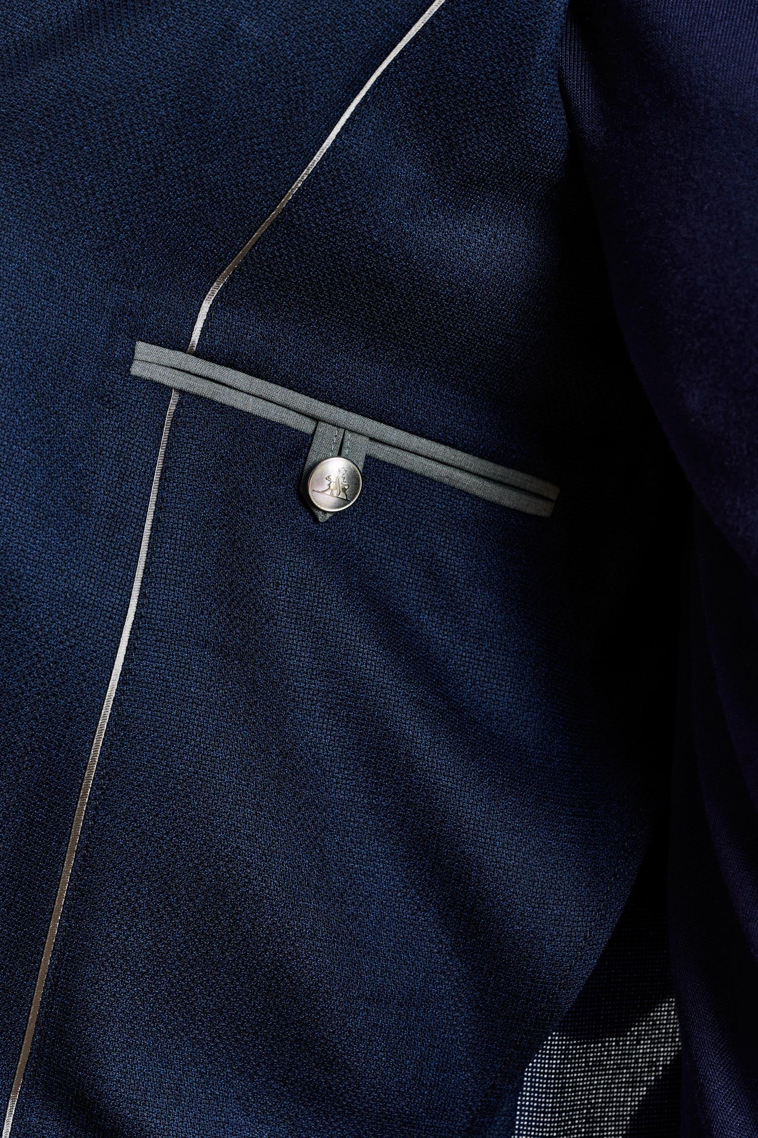 Navy Exmoor Safari Jacket — detail 6