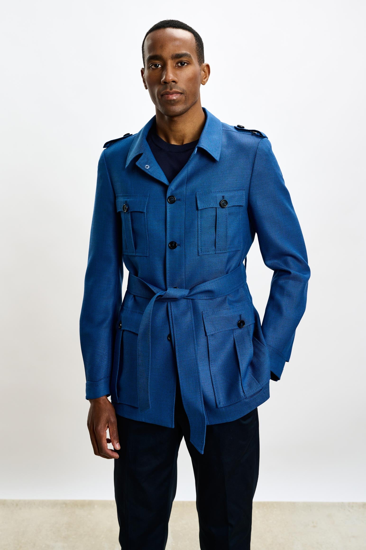 Strong Blue Exmoor Safari Jacket