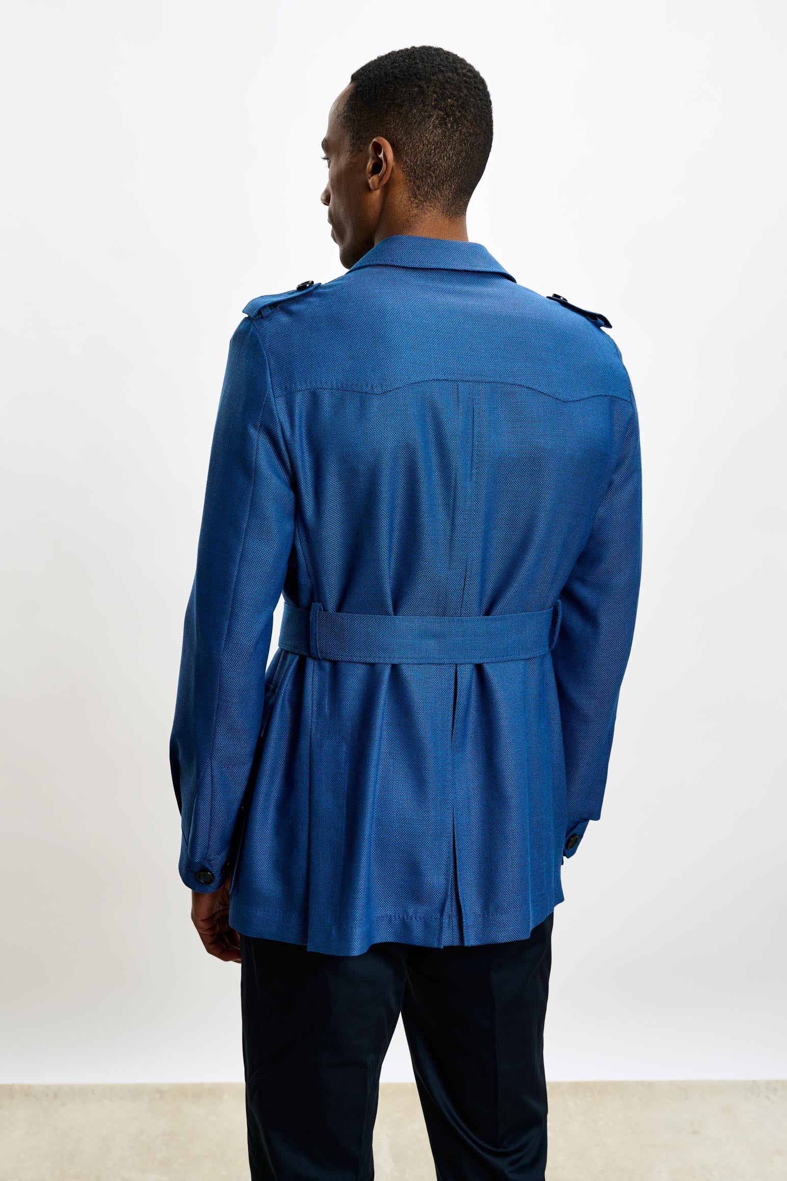 Strong Blue Exmoor Safari Jacket — detail 7