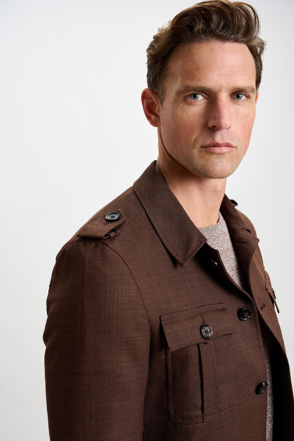 Tobacco Exmoor Safari Jacket — detail 3