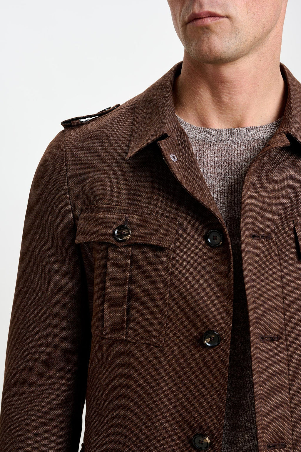 Tobacco Exmoor Safari Jacket — detail 5
