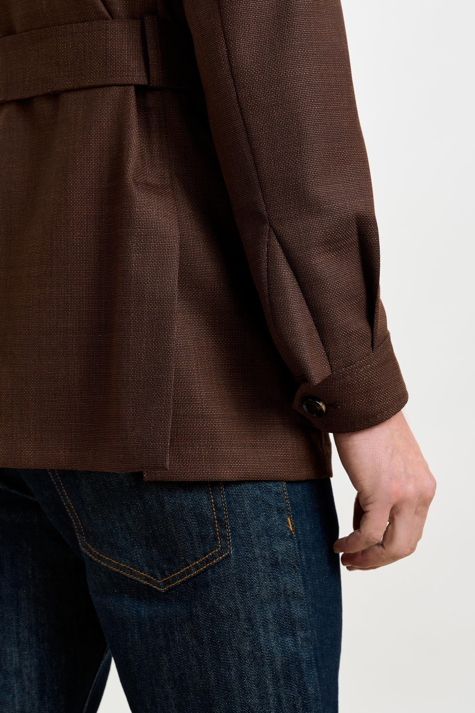 Tobacco Exmoor Safari Jacket — detail 7