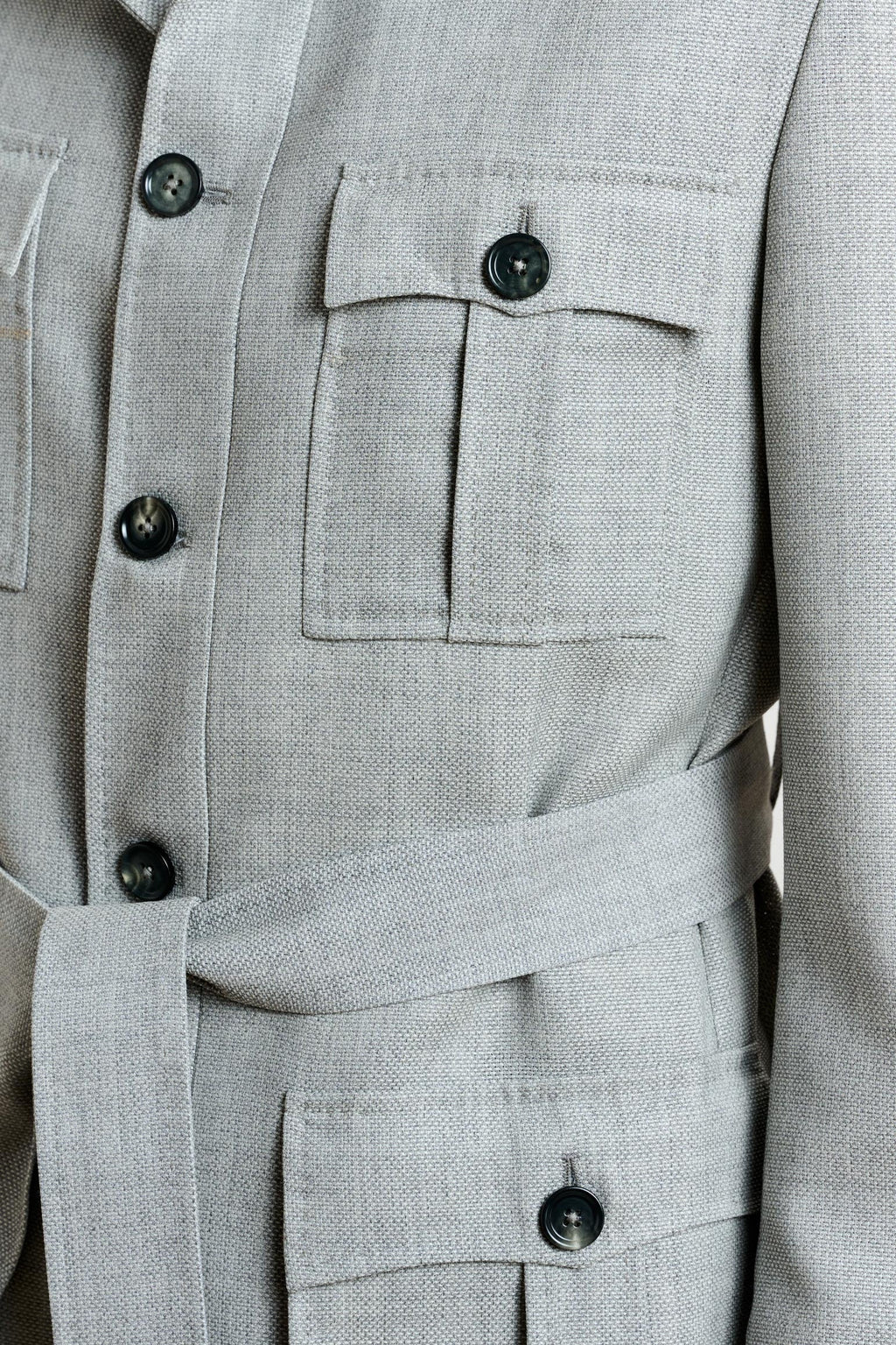 Light Grey Exmoor Safari Jacket — detail 4