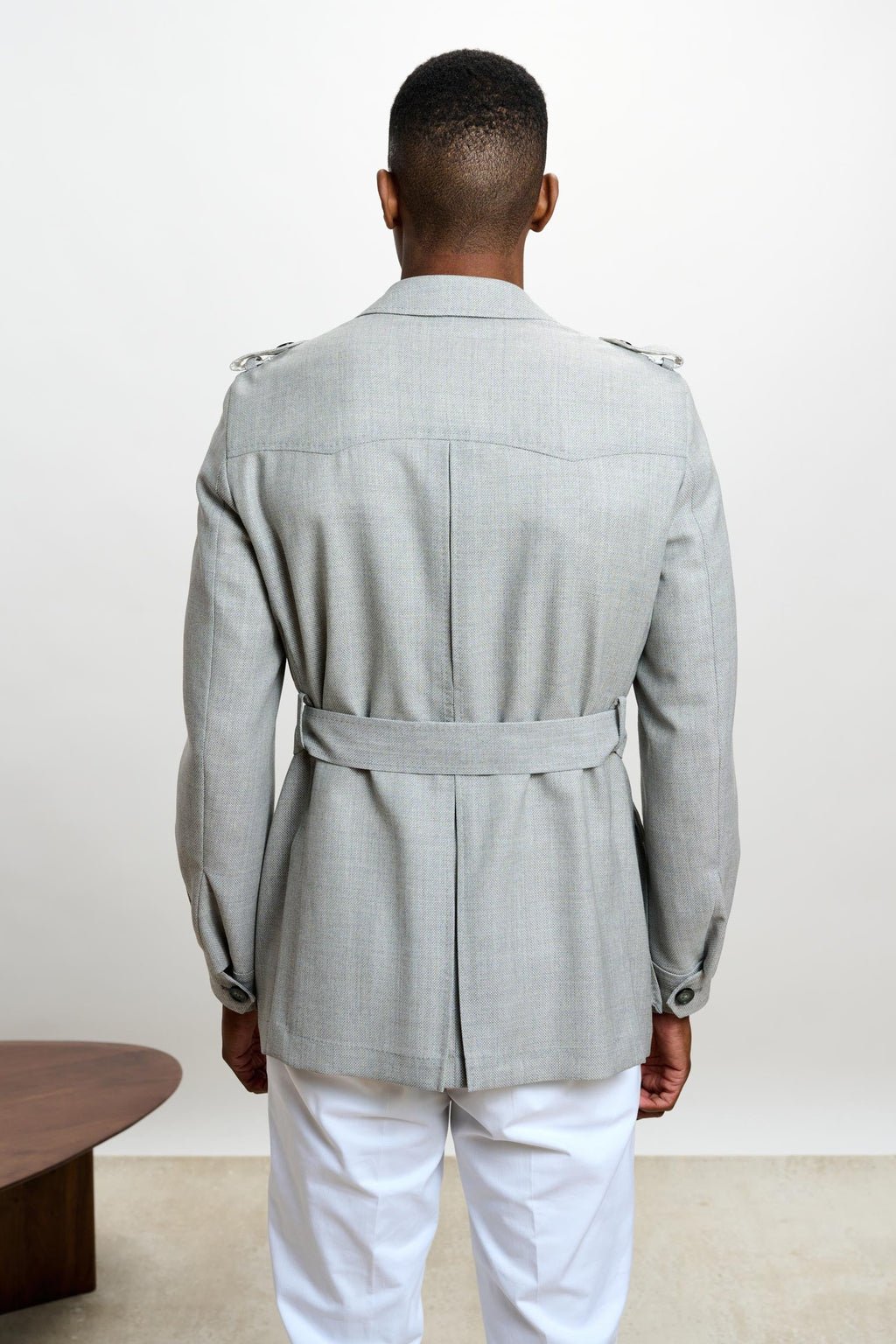 Light Grey Exmoor Safari Jacket — detail 6