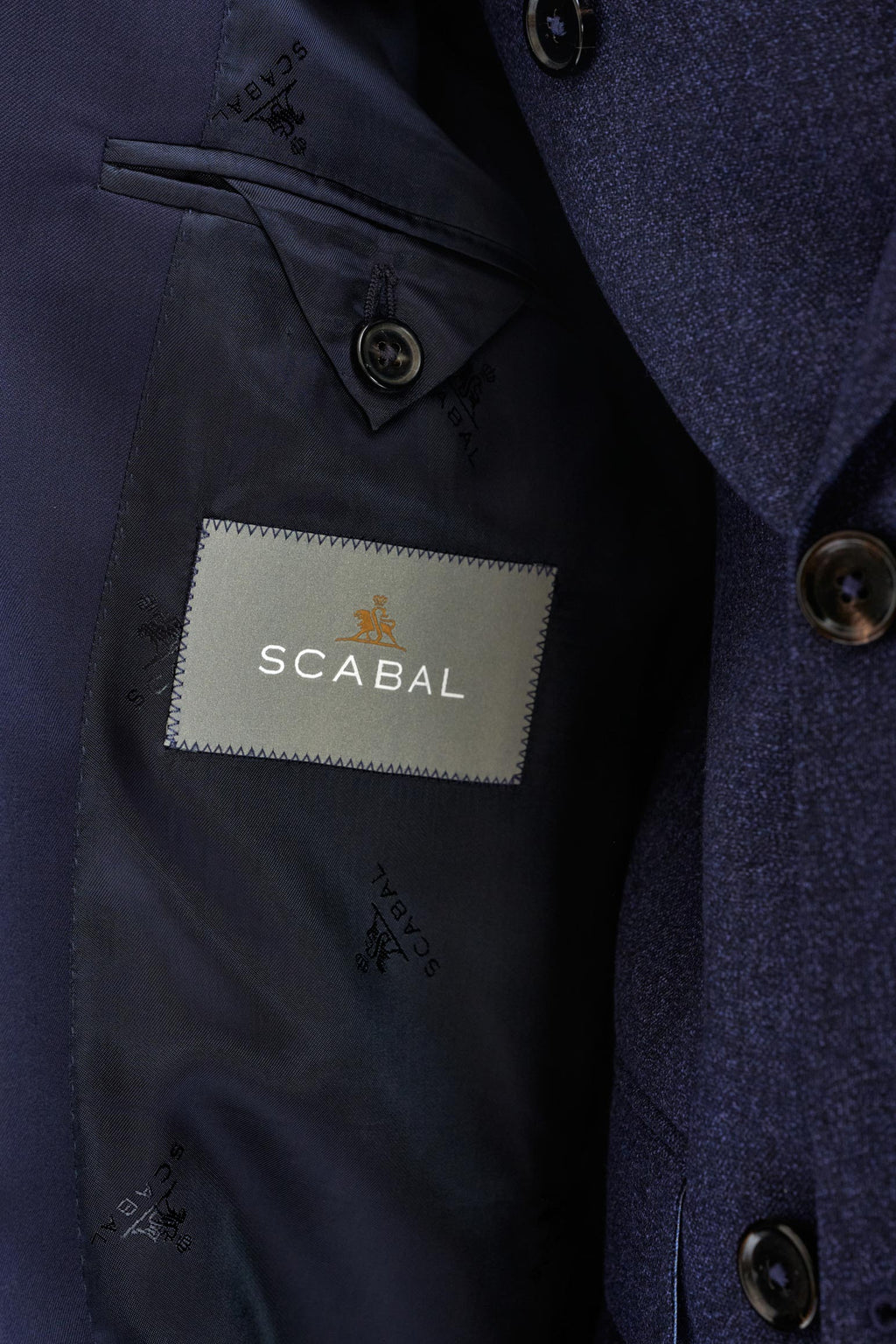 Navy Cotton Tech Car Coat Rannoch — detail 5