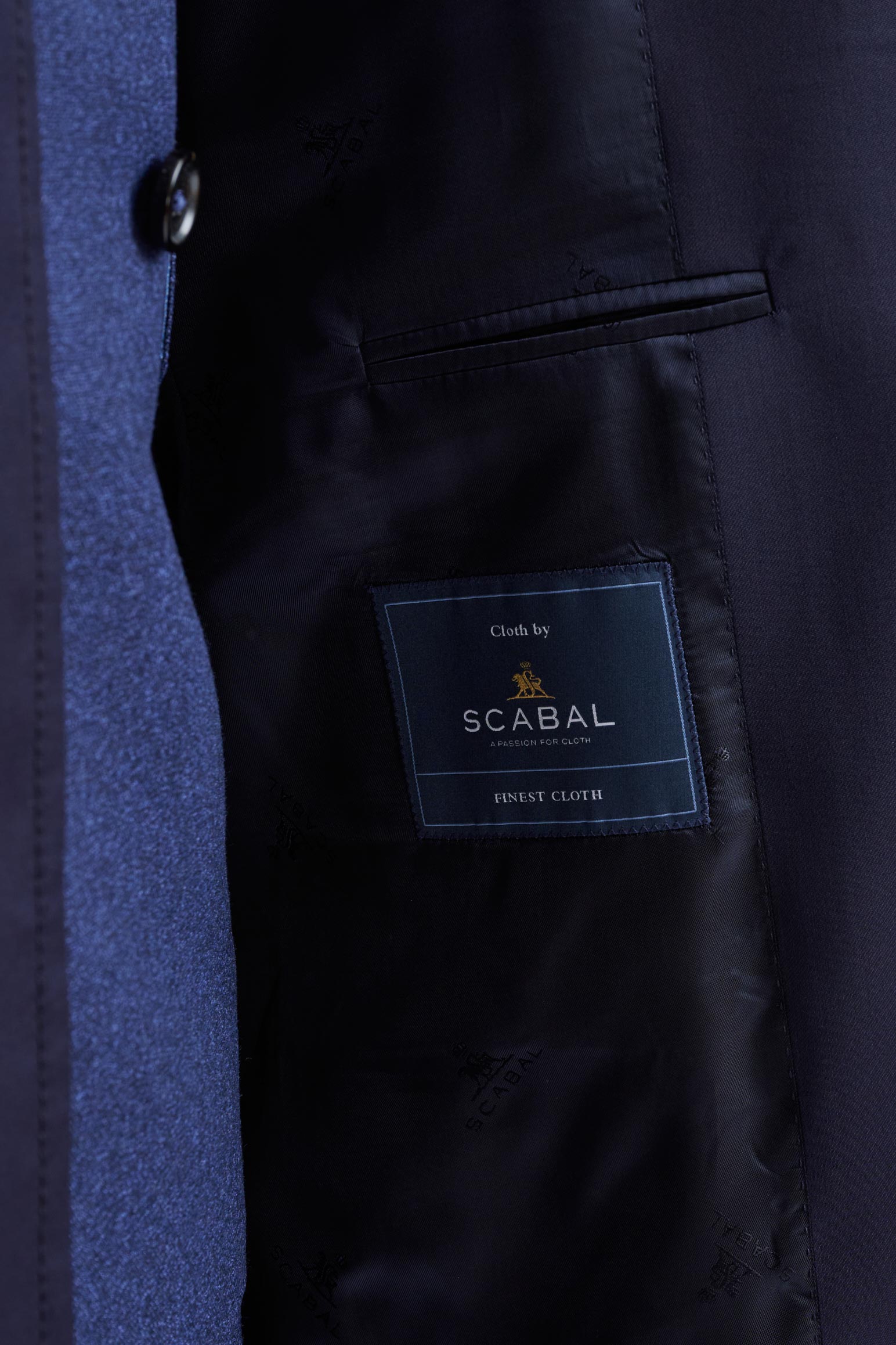 Navy Cotton Tech Car Coat Rannoch — detail 6