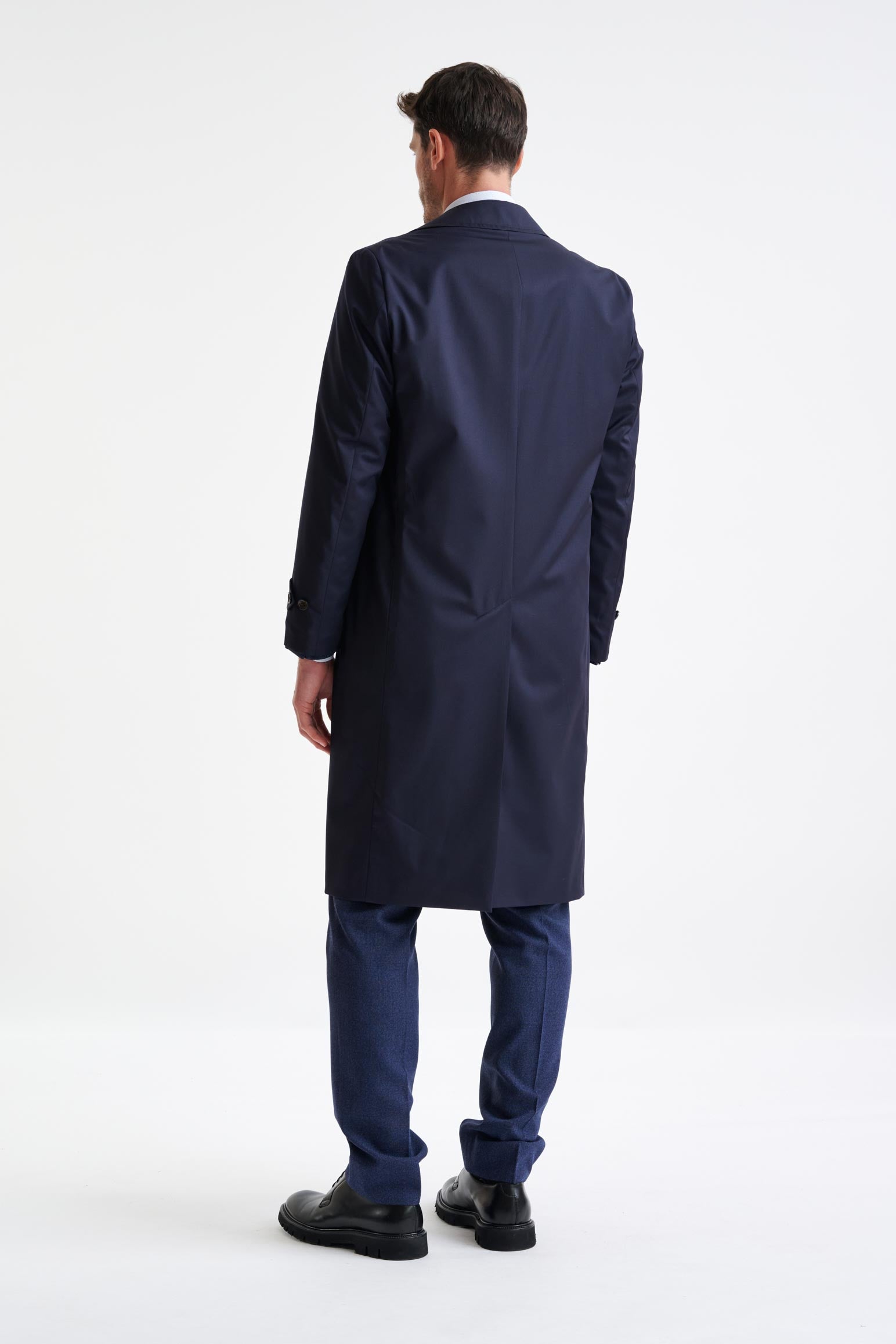 Navy Cotton Tech Car Coat Rannoch — detail 2