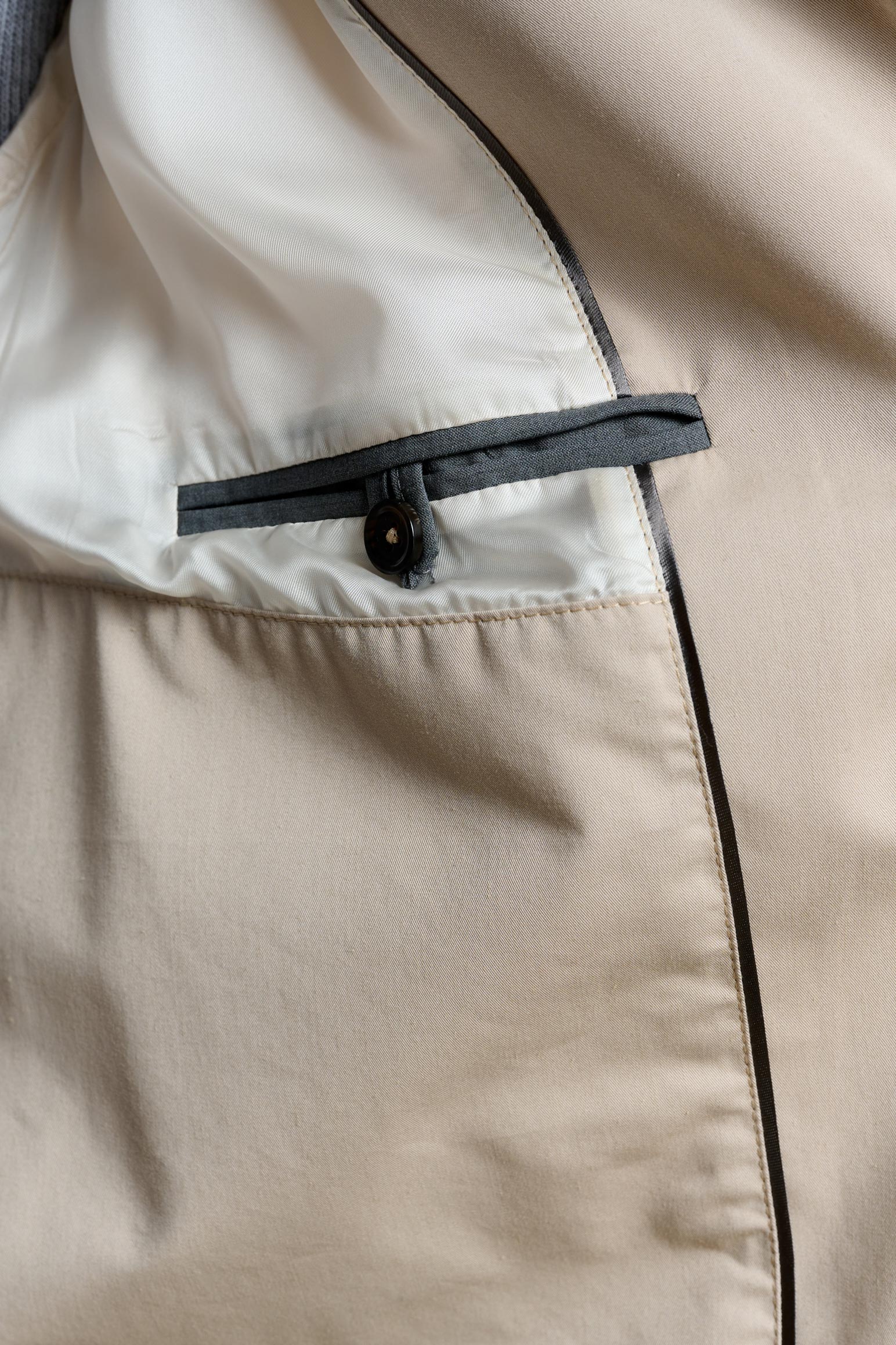 Beige Rannoch Cotton Tech Car Coat — detail 4