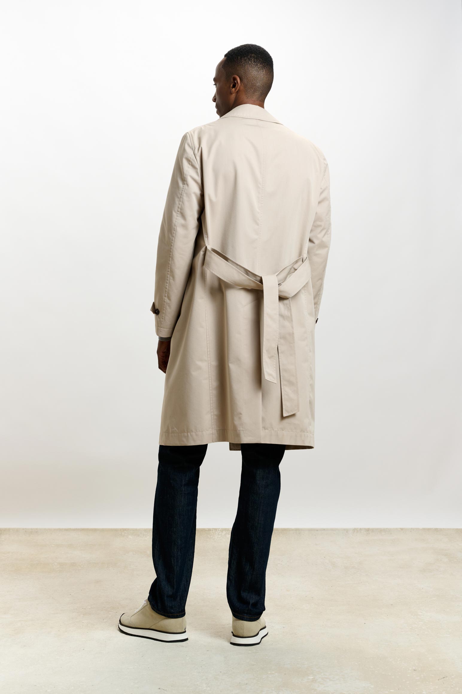 Beige Rannoch Cotton Tech Car Coat — detail 6