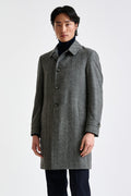 Grey Wool Leeds Coat Zeus