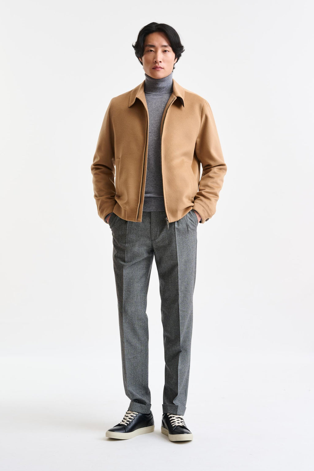 Light Brown Wool Warwick Jacket Zeus — detail 1