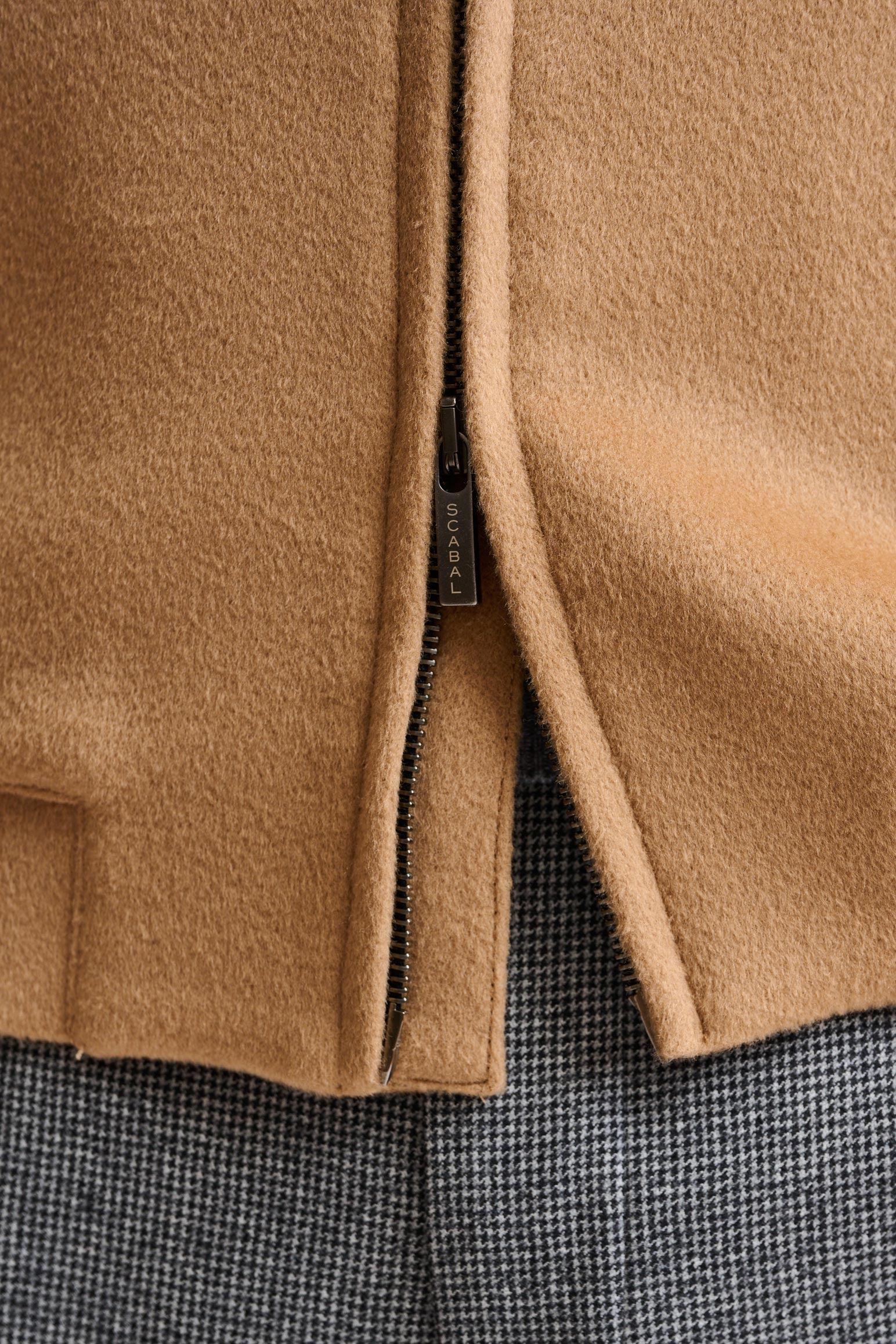 Light Brown Wool Warwick Jacket Zeus — detail 3