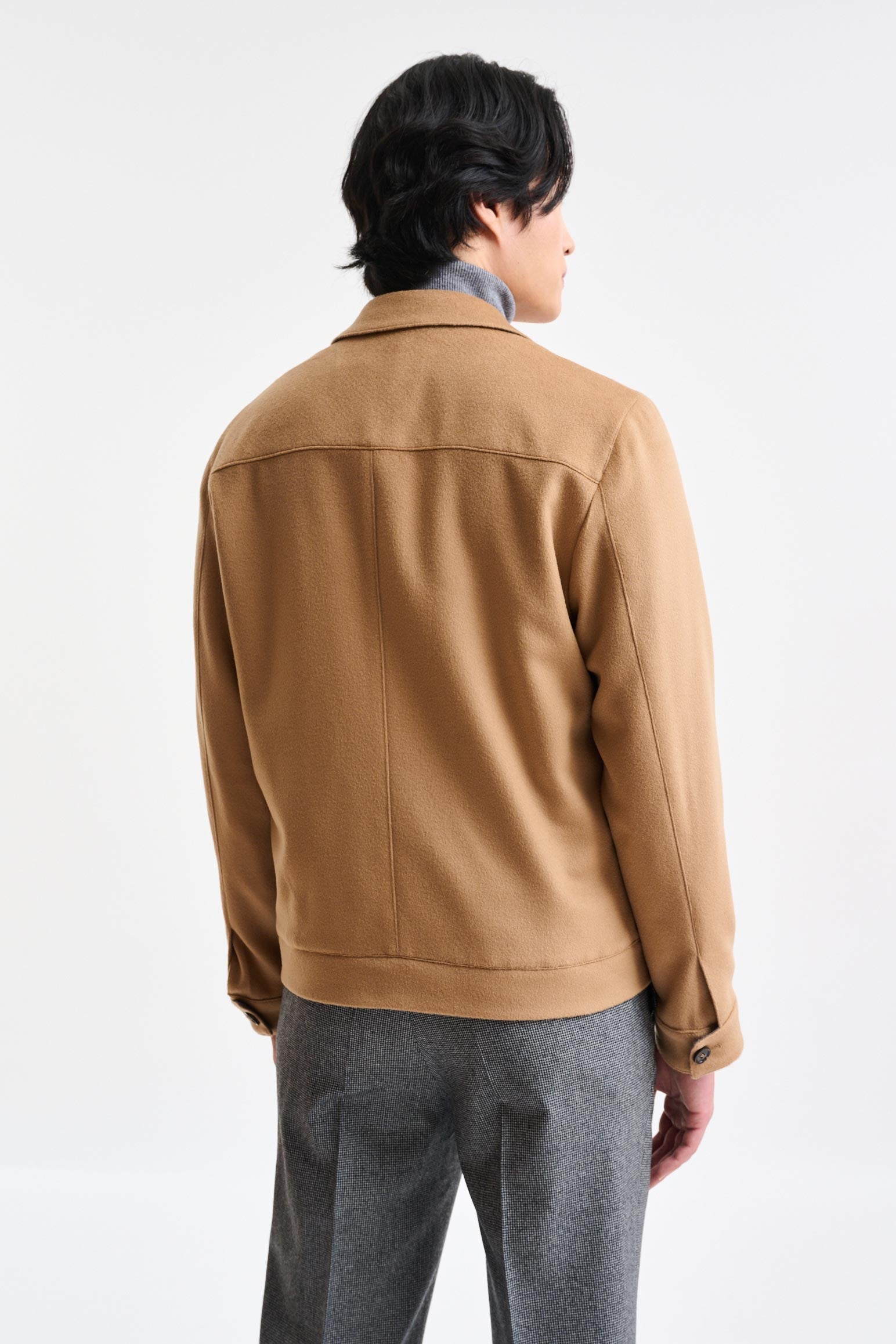 Light Brown Wool Warwick Jacket Zeus — detail 4