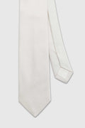 Off-white Handmade Silk Micro Jacquard Tie