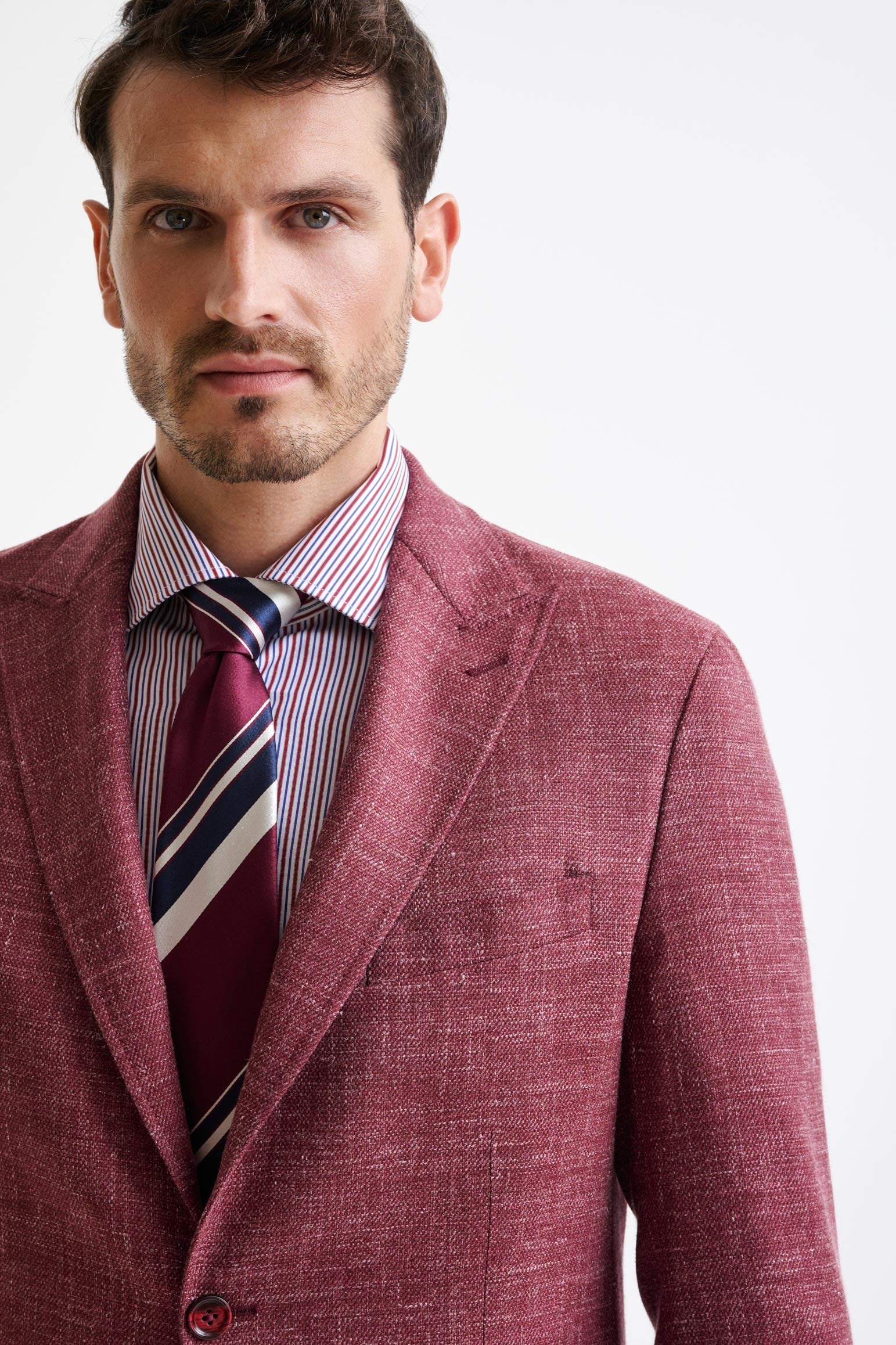 Wine Red 100% Silk Selection Tie
