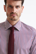 Red Silk Knitted Tie