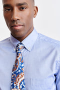 Royal Blue 100% Silk Selection 4 Tie