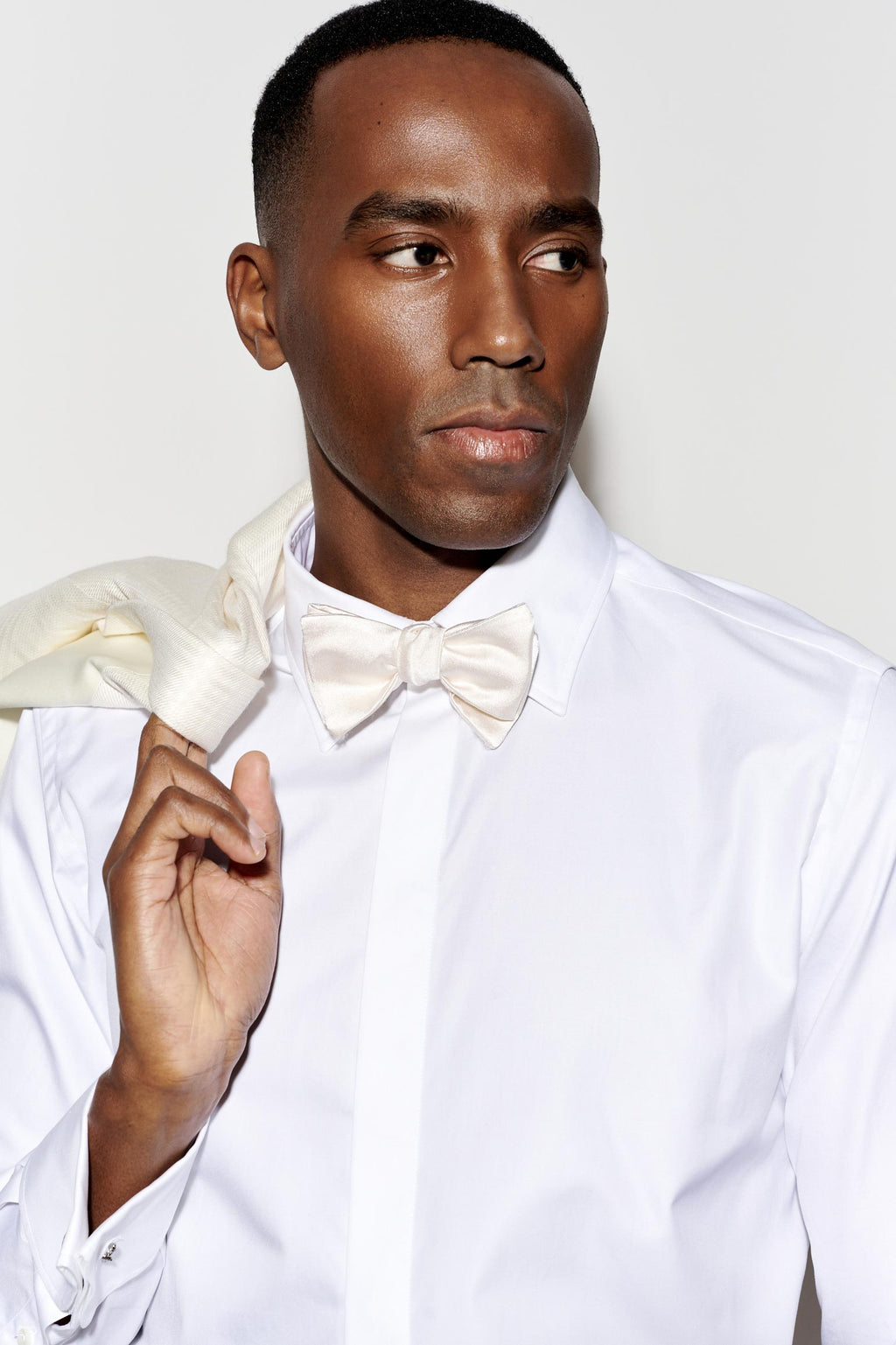 OffWhite 100% Silk Twill Bow Tie