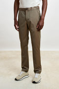 Solaro Brown Perth Drawstring Trousers Image
