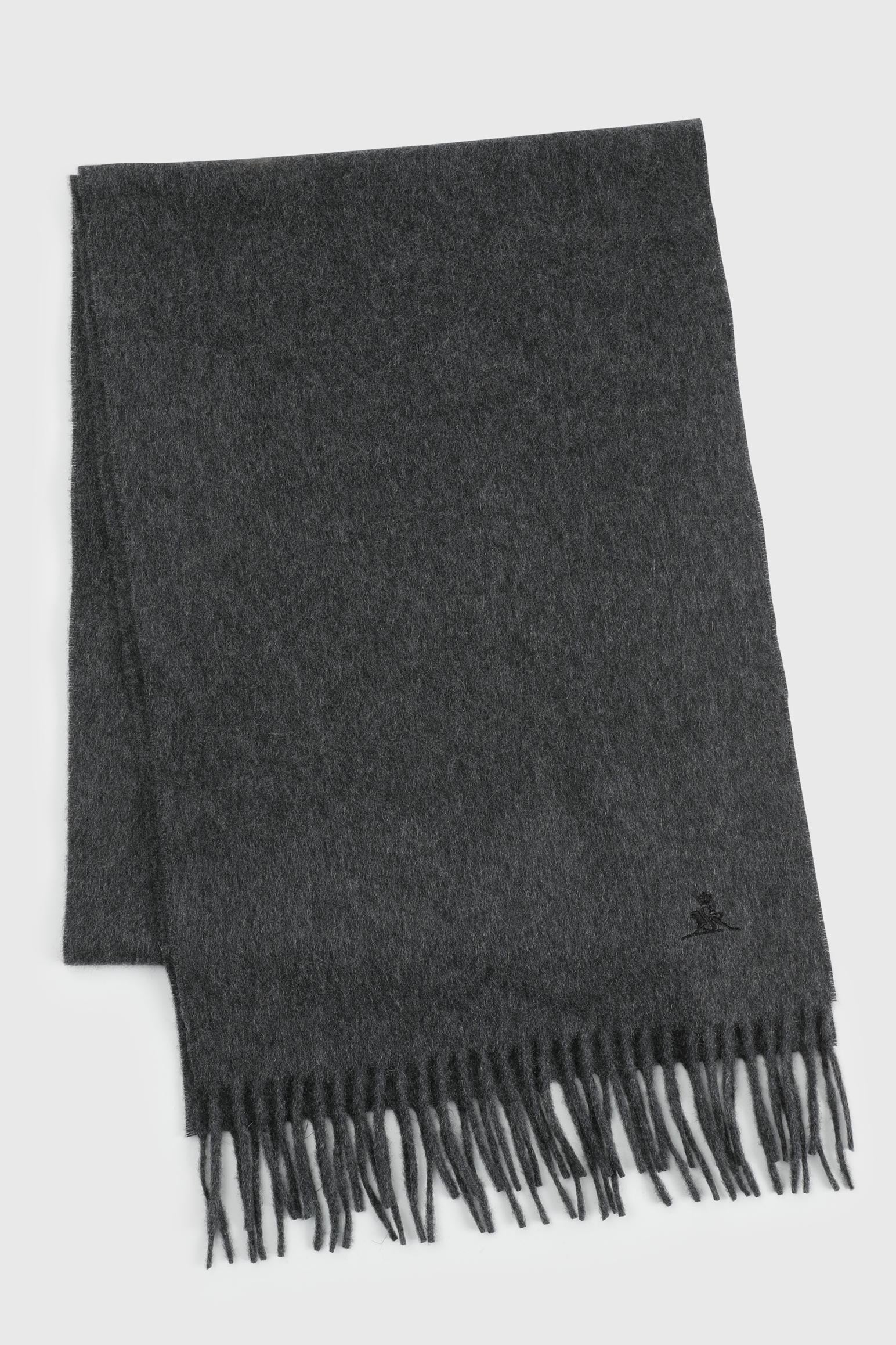Grey 100% Pure Cashmere Scarf