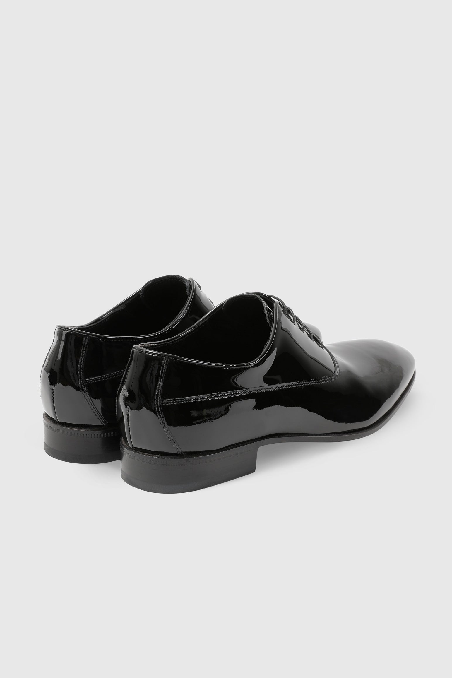 Black Oxford Evening Shoes — detail 2
