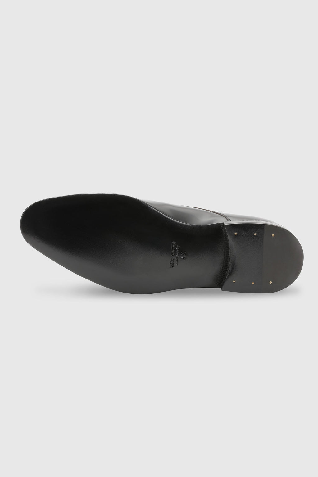 Black Oxford Evening Shoes — detail 3