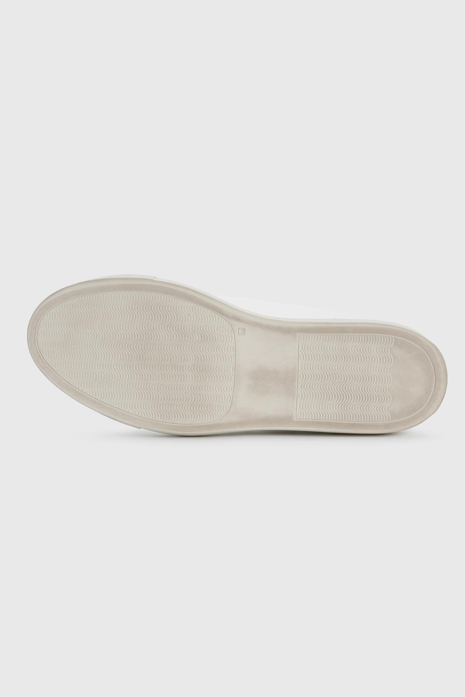 White Suede Calfskin Trainer — detail 3