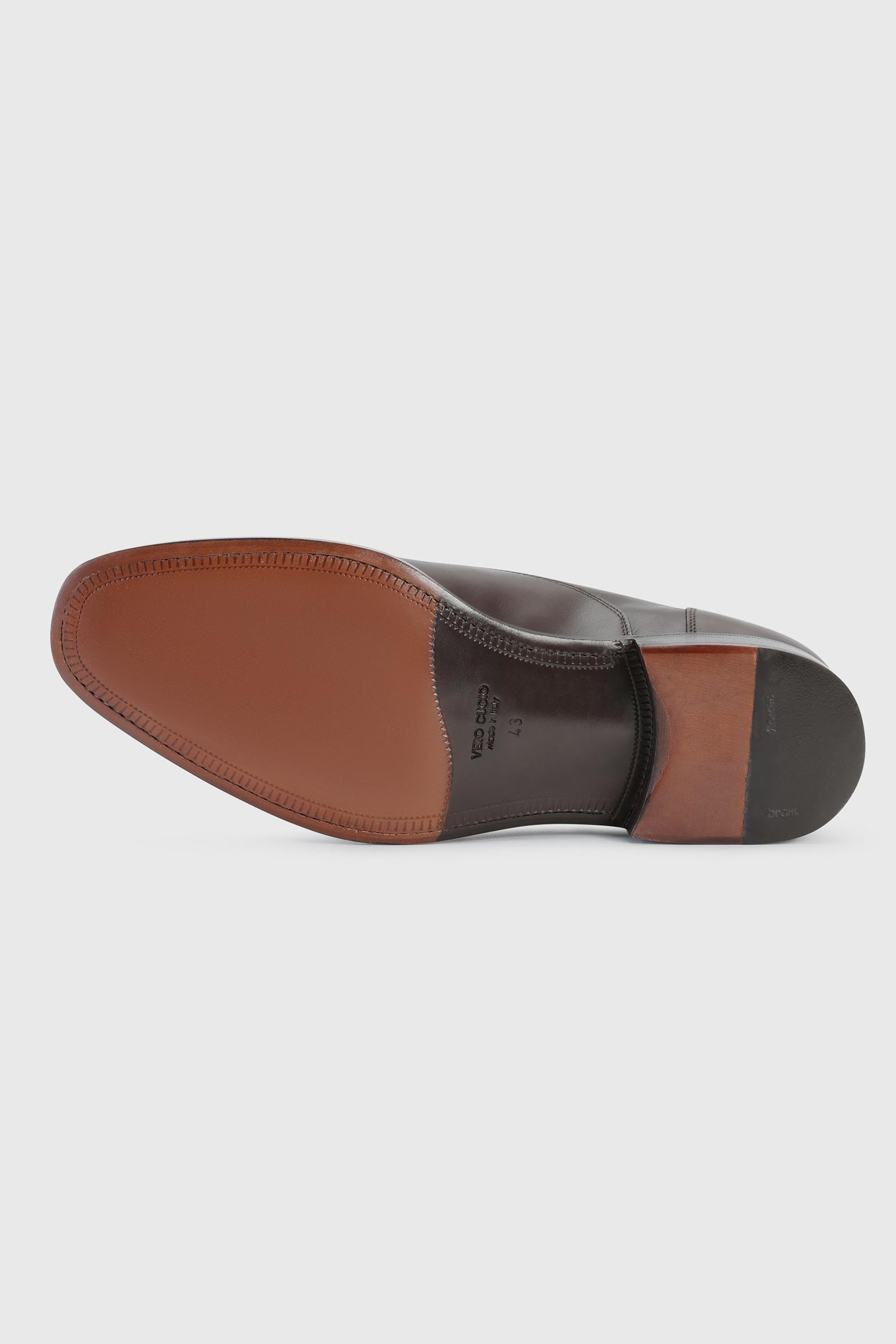 Scabal Brown Oxford Light Shoes — detail 3