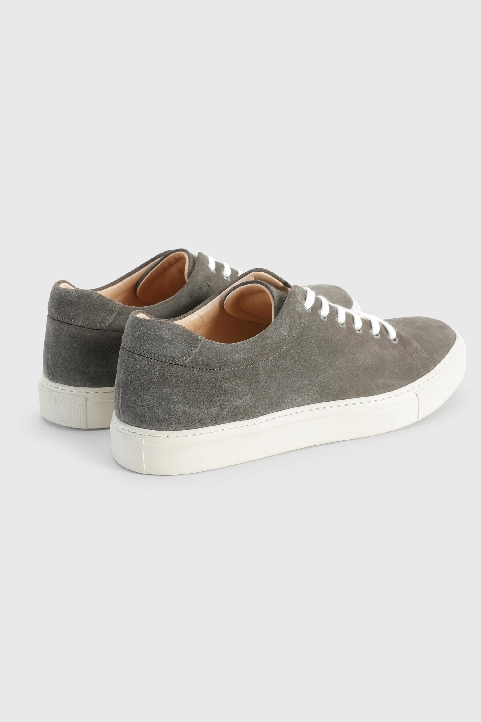 Grey Suede Calfskin Trainer — detail 2