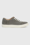 Grey Suede Calfskin Trainer