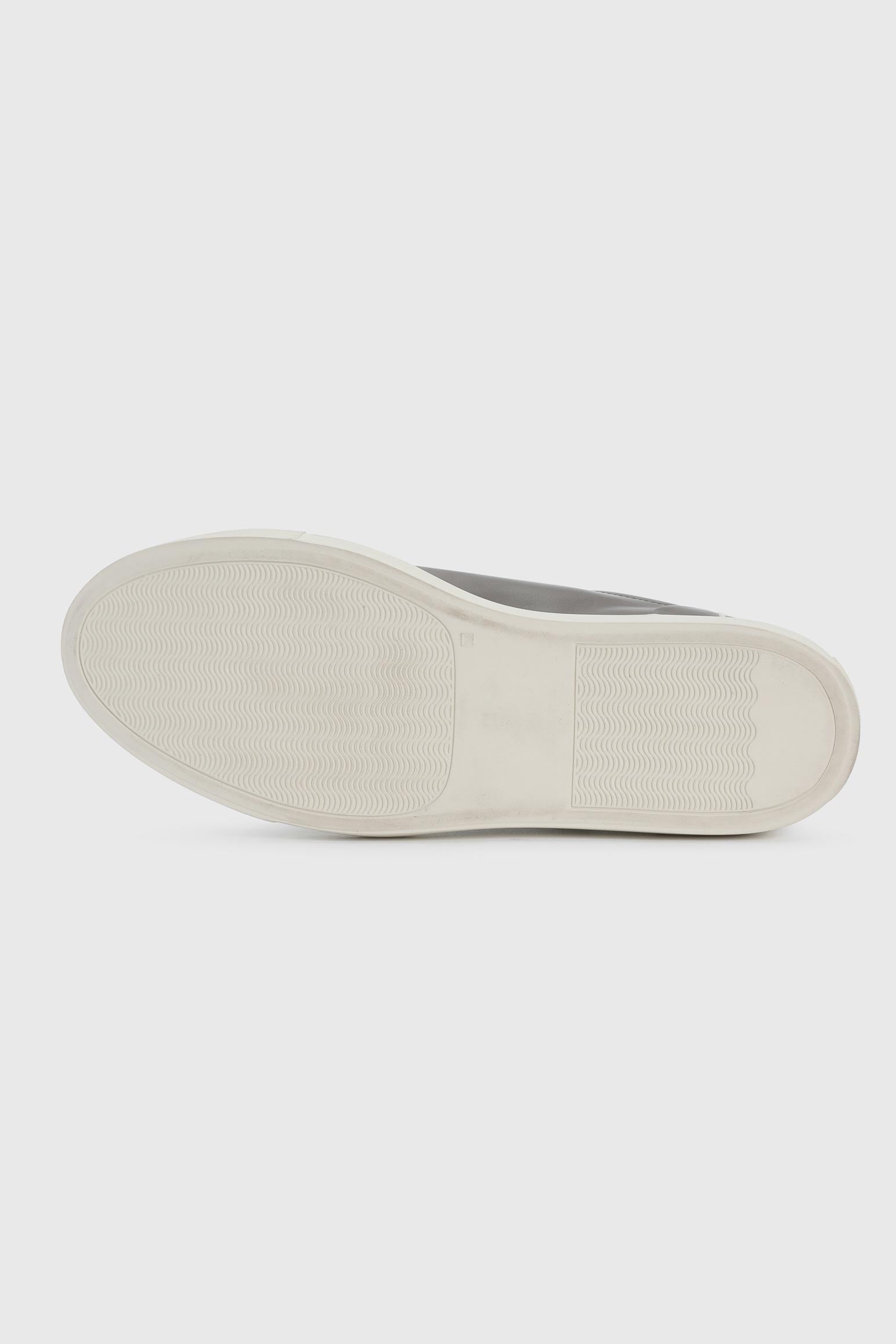 Grey Suede Calfskin Trainer — detail 3