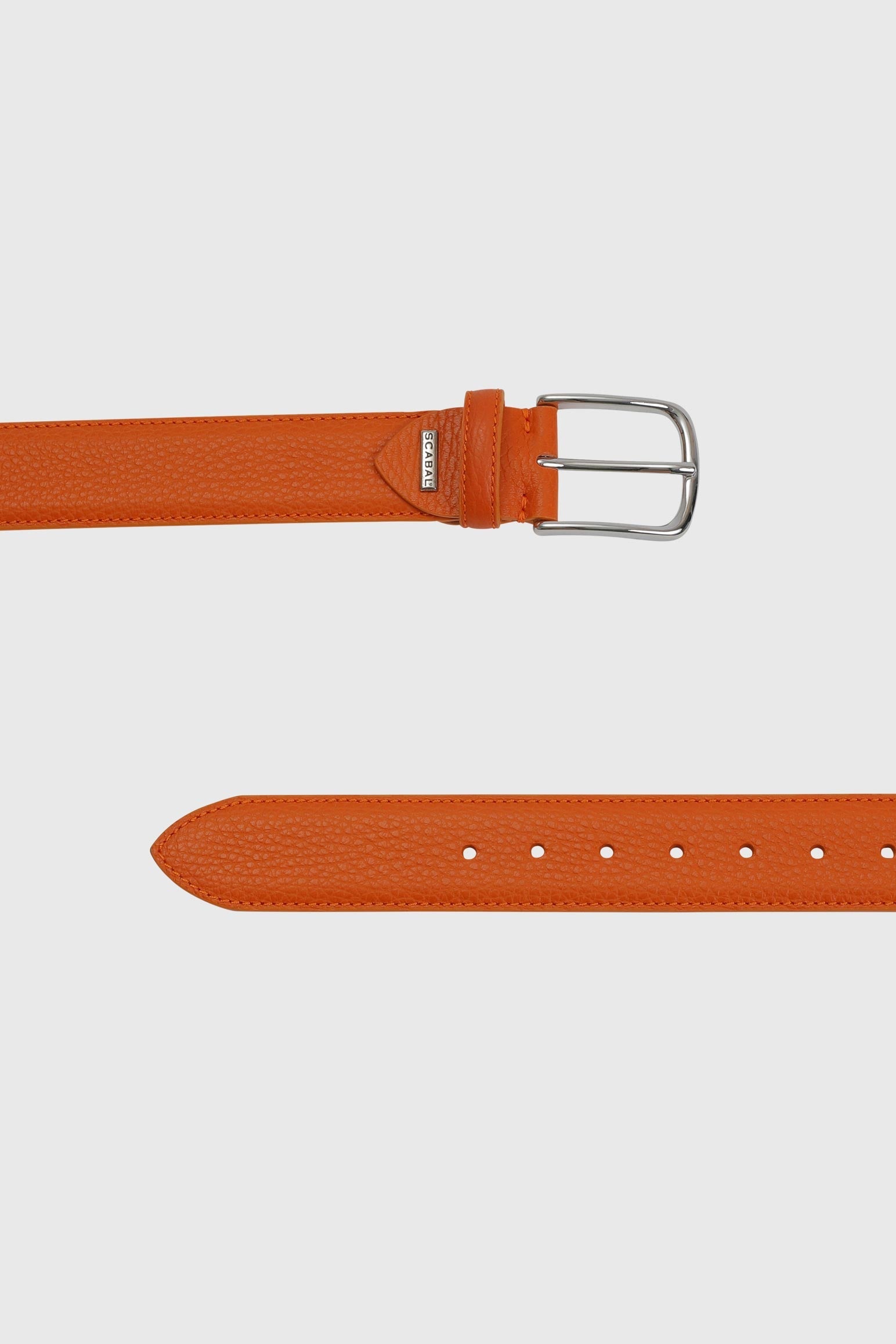 Orange Deerskin Dorchester Belt