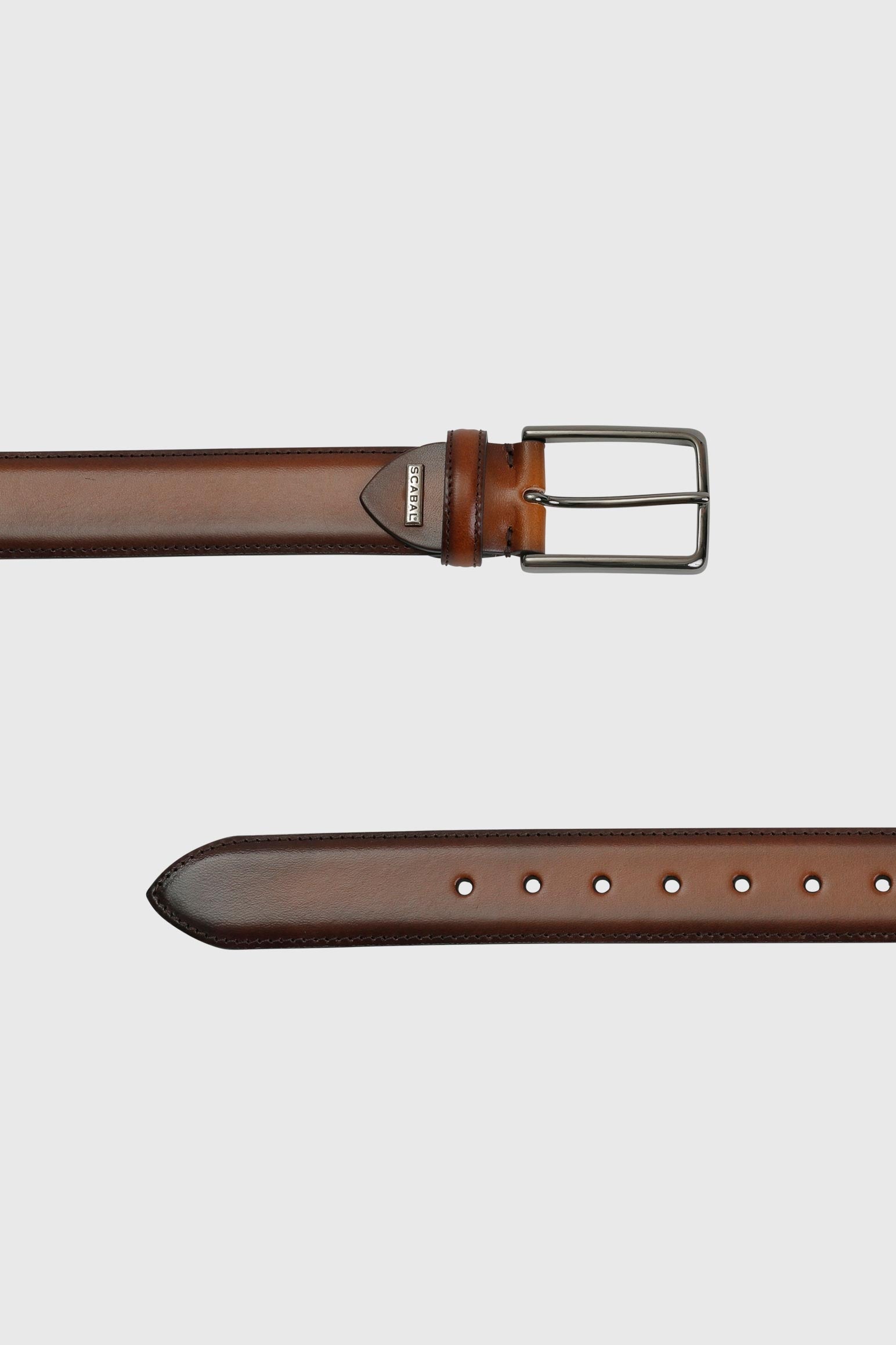 Dark Tobacco Banbridge Leather Belt