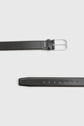 Dark Brown Leather Devonport Belt