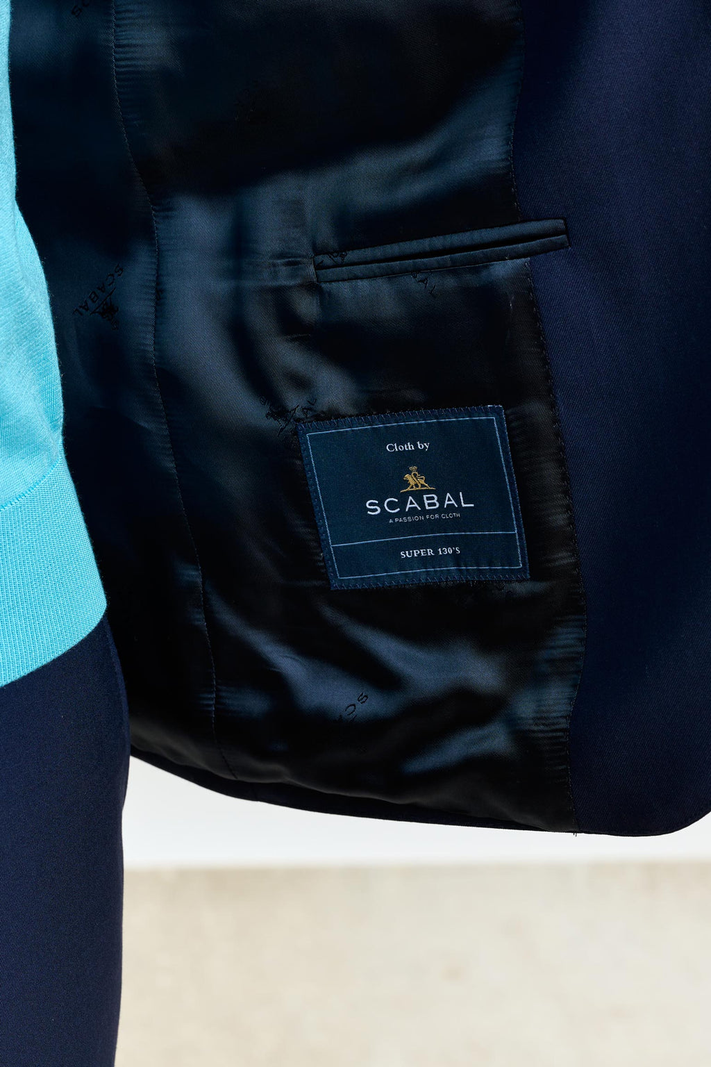Navy Kenton Jacket Eton — detail 4