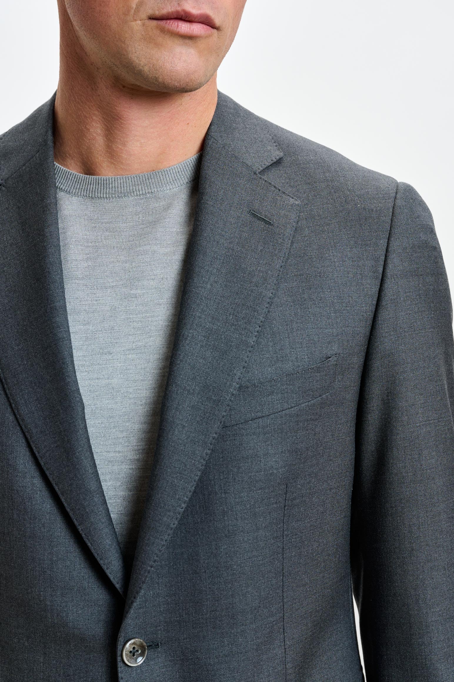 Grey Kenton Jacket Eton — detail 3