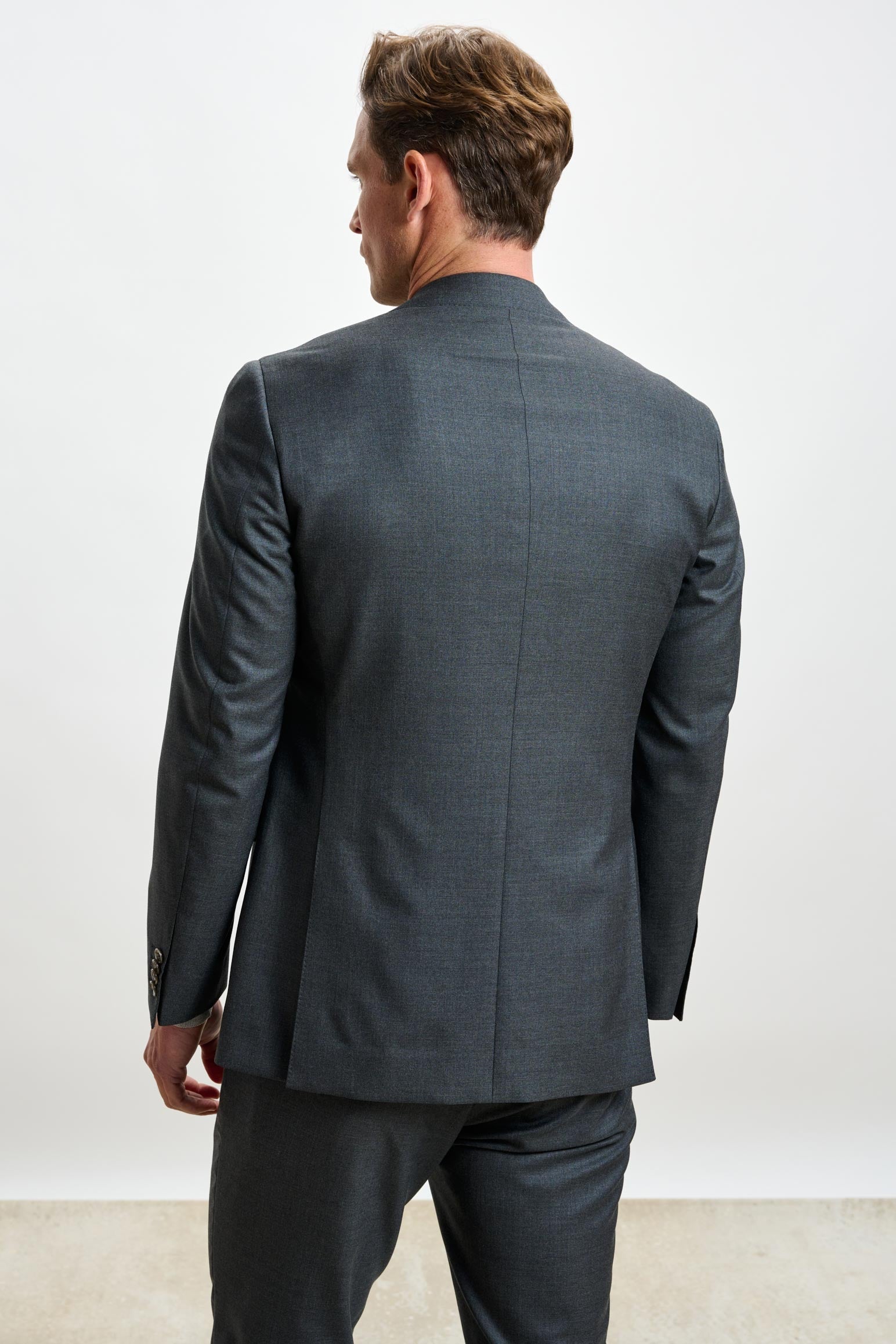 Grey Kenton Jacket Eton — detail 5